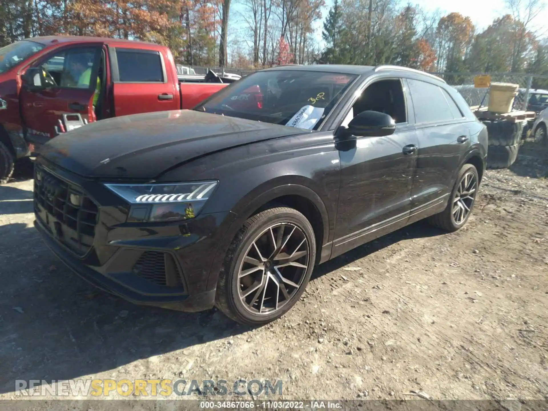 2 Photograph of a damaged car WA1FVAF15MD020805 AUDI Q8 2021