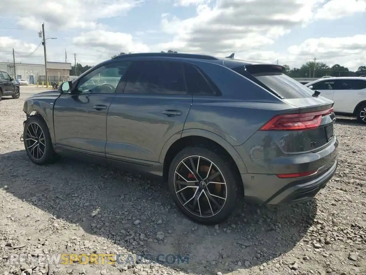 2 Photograph of a damaged car WA1FVAF16MD039587 AUDI Q8 2021