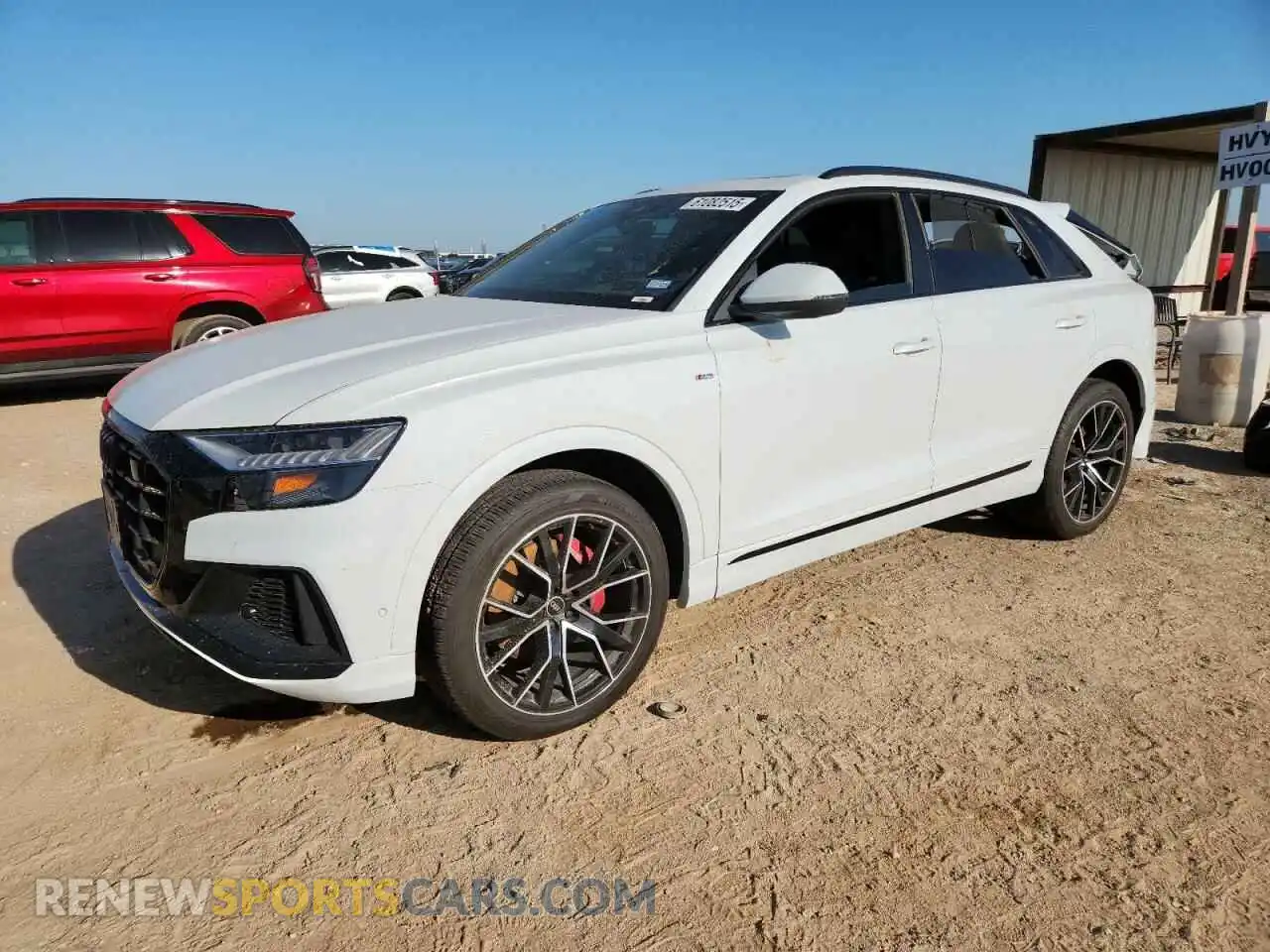 1 Photograph of a damaged car WA1FVAF17MD021762 AUDI Q8 2021