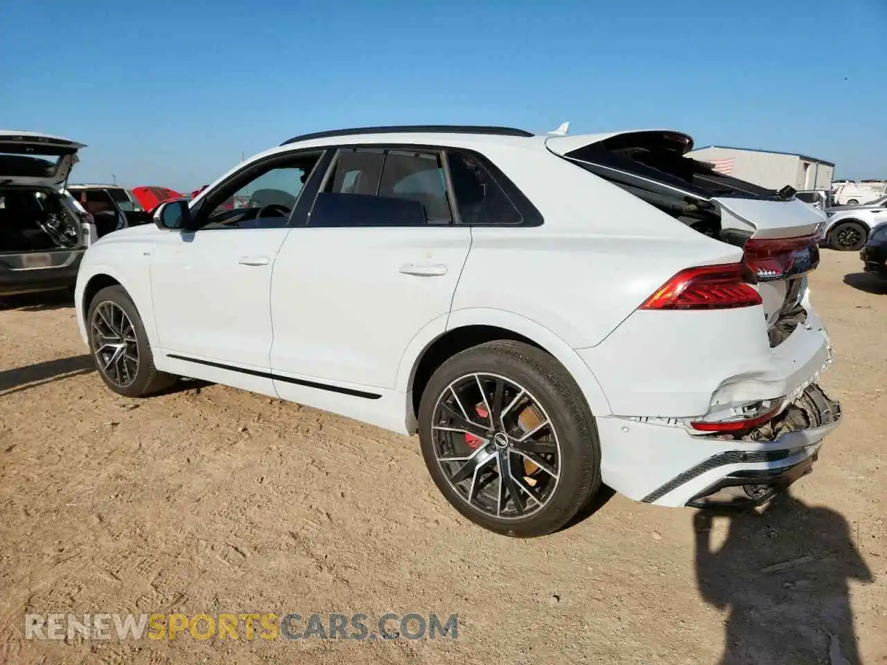 2 Photograph of a damaged car WA1FVAF17MD021762 AUDI Q8 2021