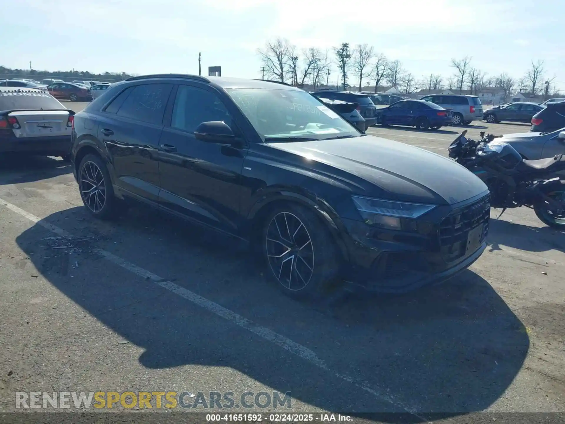 1 Photograph of a damaged car WA1FVAF18MD012276 AUDI Q8 2021