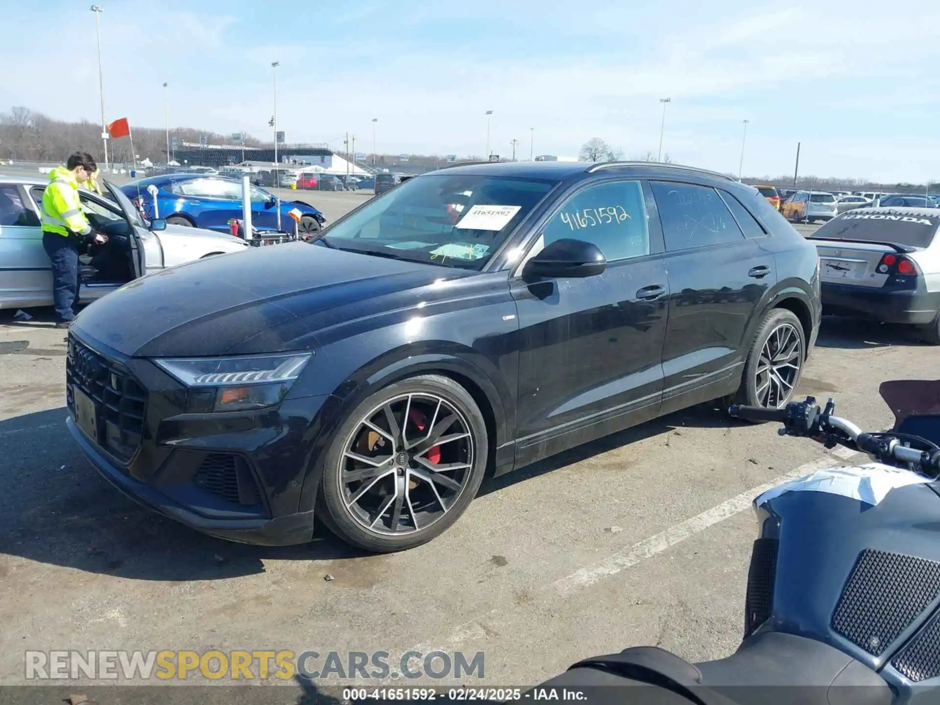 2 Photograph of a damaged car WA1FVAF18MD012276 AUDI Q8 2021