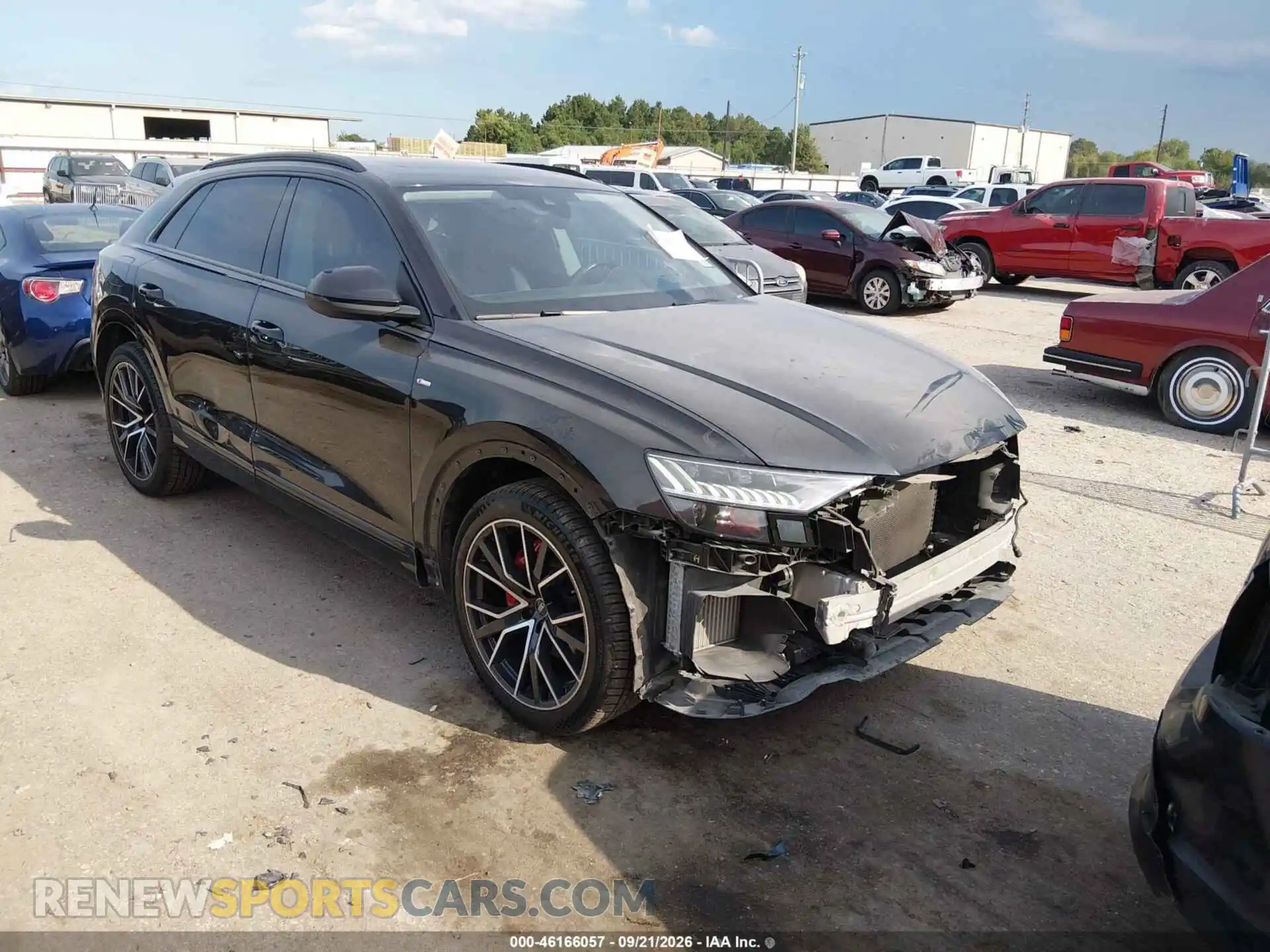 1 Photograph of a damaged car WA1FVAF18MD022404 AUDI Q8 2021