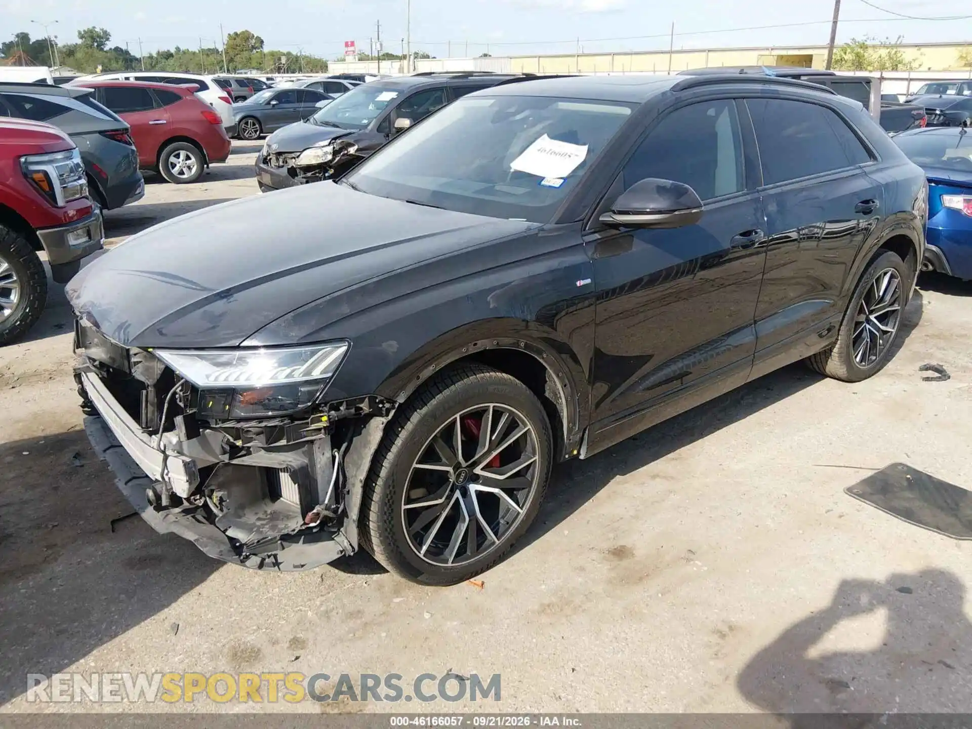 2 Photograph of a damaged car WA1FVAF18MD022404 AUDI Q8 2021