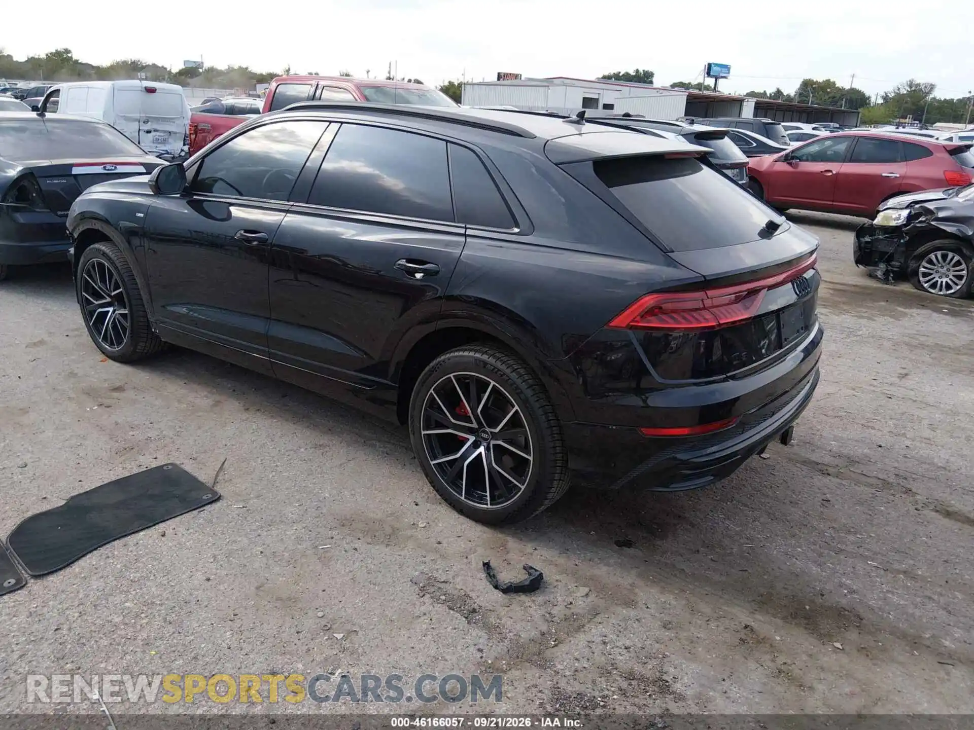 3 Photograph of a damaged car WA1FVAF18MD022404 AUDI Q8 2021