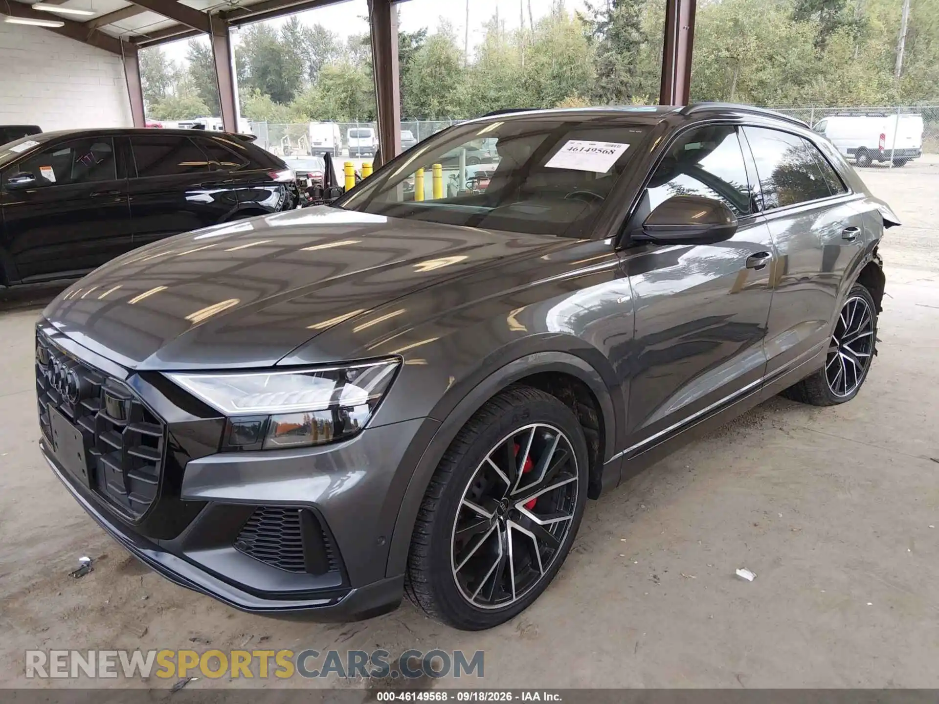 2 Фотография поврежденного автомобиля WA1FVAF19MD011461 AUDI Q8 2021