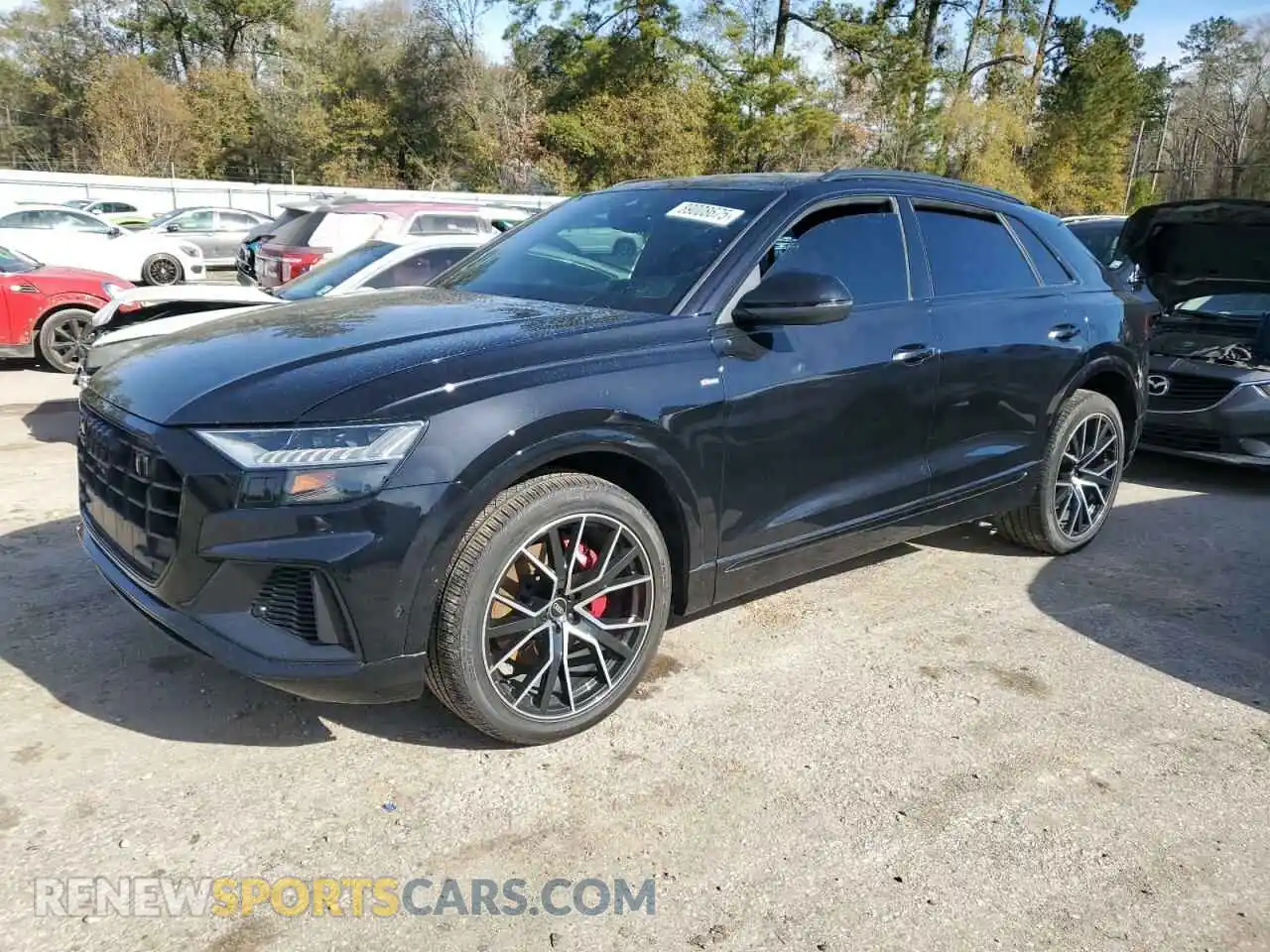 1 Photograph of a damaged car WA1FVAF1XMD036241 AUDI Q8 2021