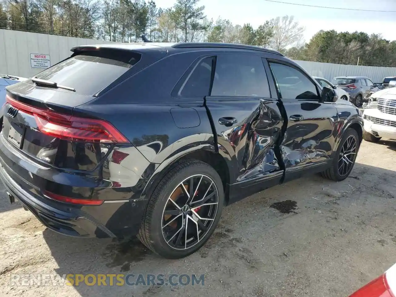 3 Photograph of a damaged car WA1FVAF1XMD036241 AUDI Q8 2021