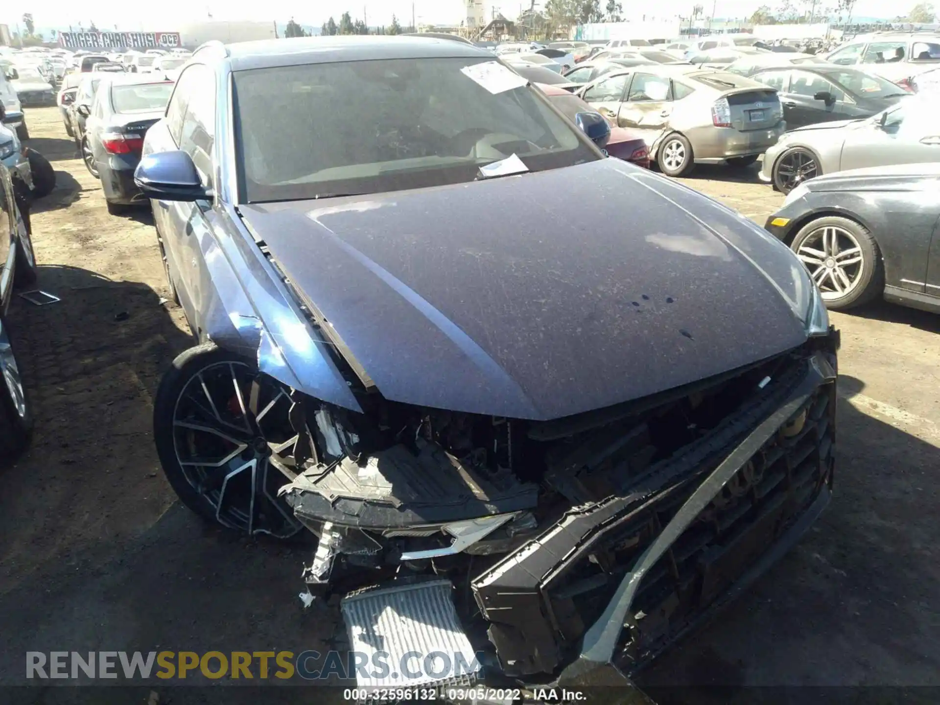 1 Photograph of a damaged car WA1FVBF15MD022320 AUDI Q8 2021
