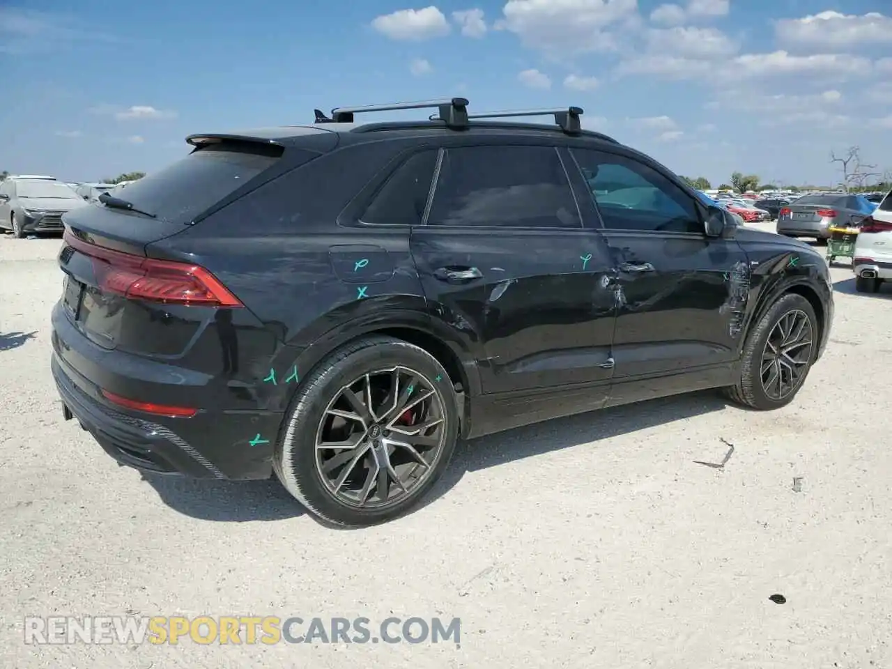 3 Photograph of a damaged car WA1FVBF15MD039912 AUDI Q8 2021