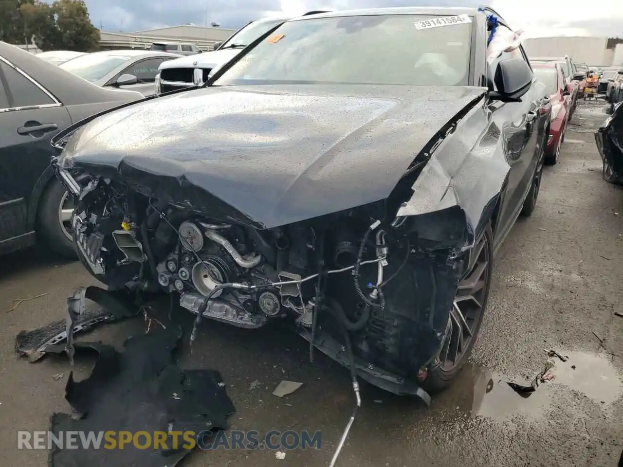 1 Photograph of a damaged car WA1FVBF19MD022398 AUDI Q8 2021