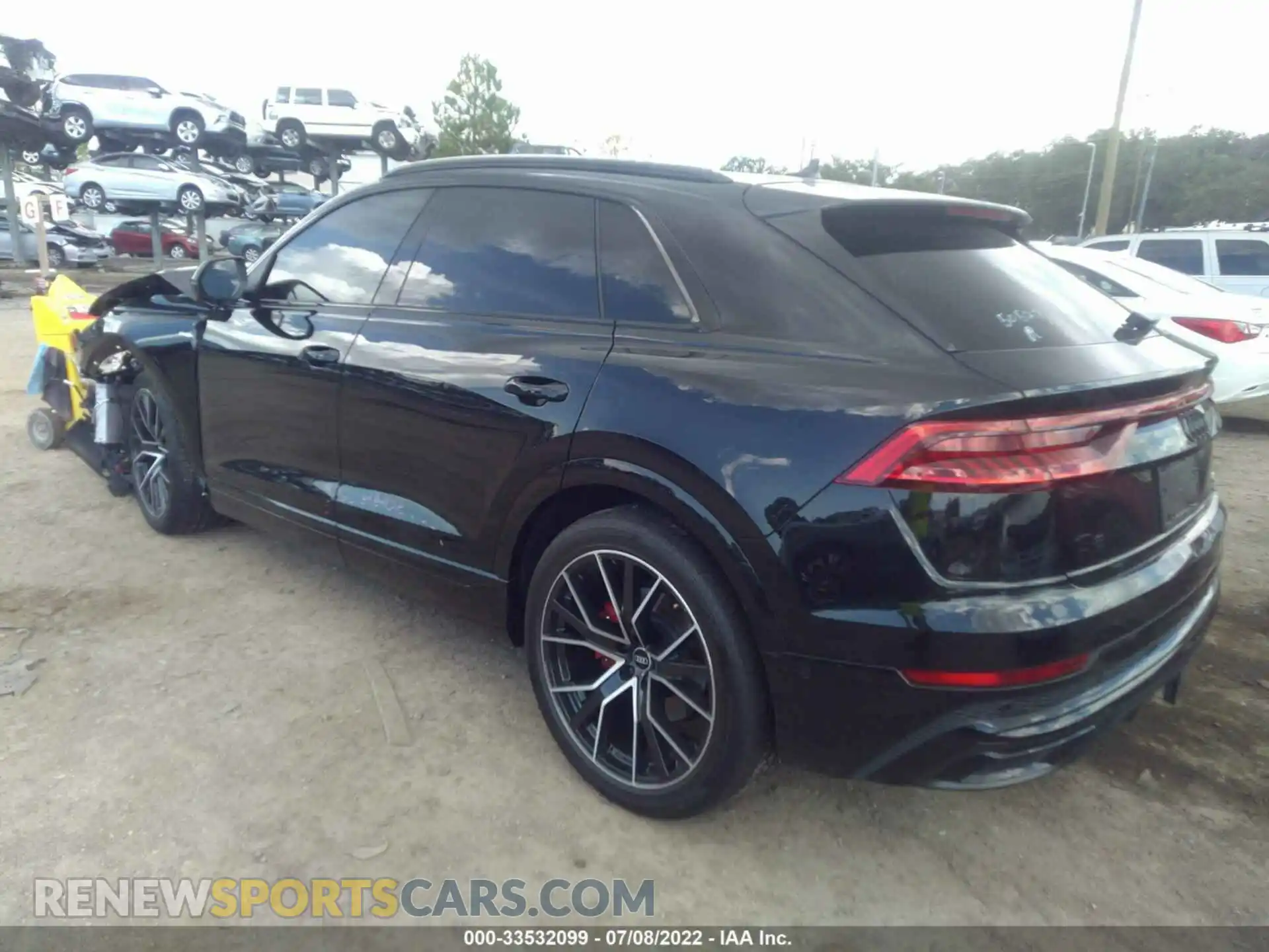 3 Photograph of a damaged car WA1FVBF19MD034762 AUDI Q8 2021