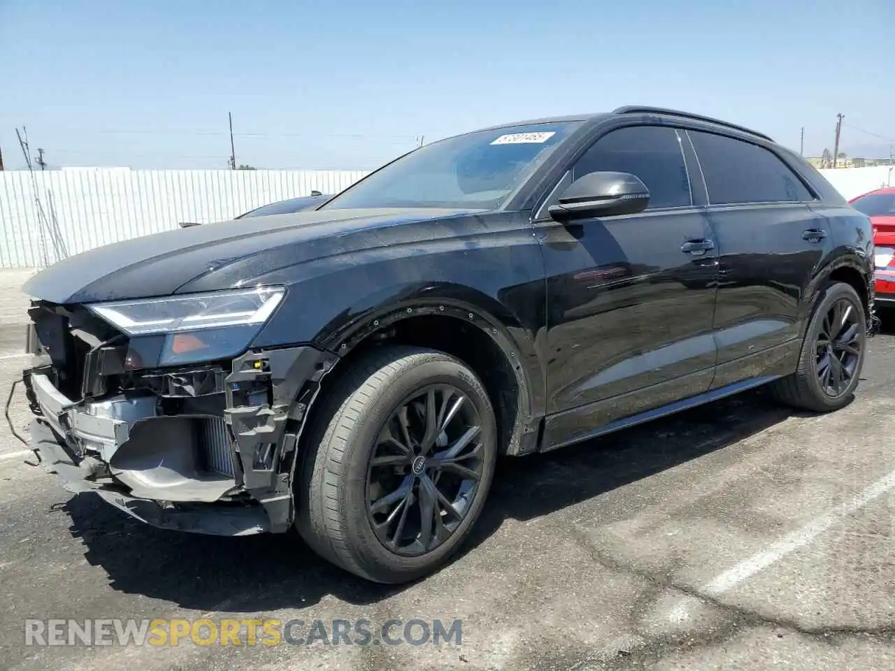 1 Photograph of a damaged car WA1AVBF11ND005865 AUDI Q8 2022