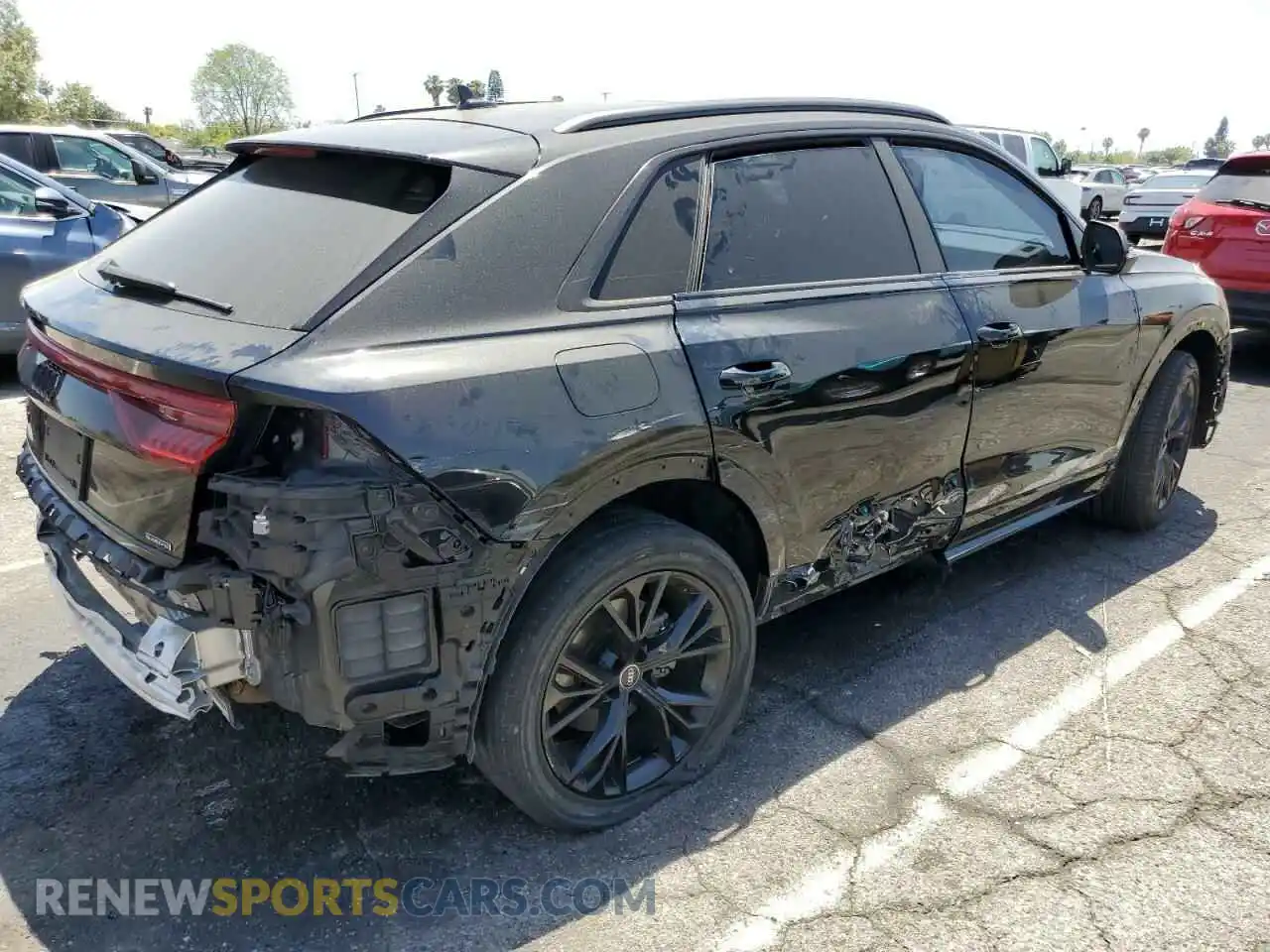 3 Photograph of a damaged car WA1AVBF11ND005865 AUDI Q8 2022
