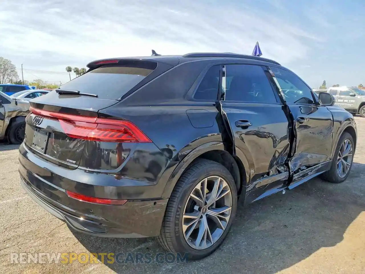 3 Photograph of a damaged car WA1AVBF15ND003729 AUDI Q8 2022