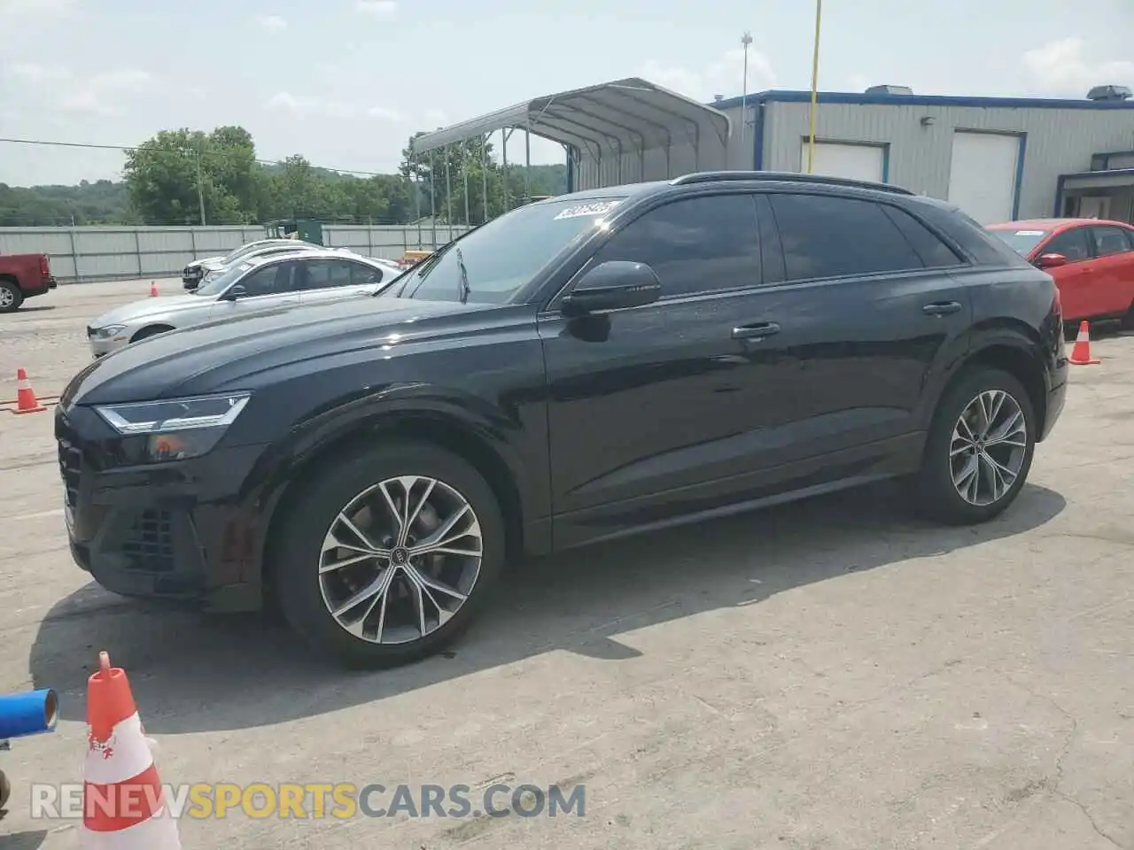 1 Photograph of a damaged car WA1AVBF16ND009281 AUDI Q8 2022