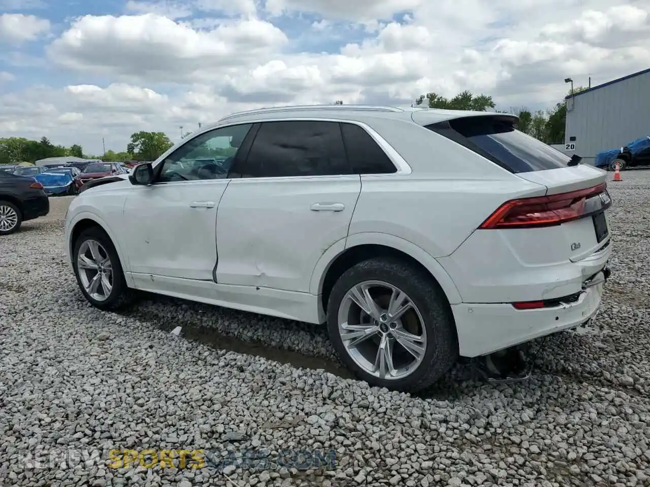 2 Photograph of a damaged car WA1AVBF17ND016790 AUDI Q8 2022