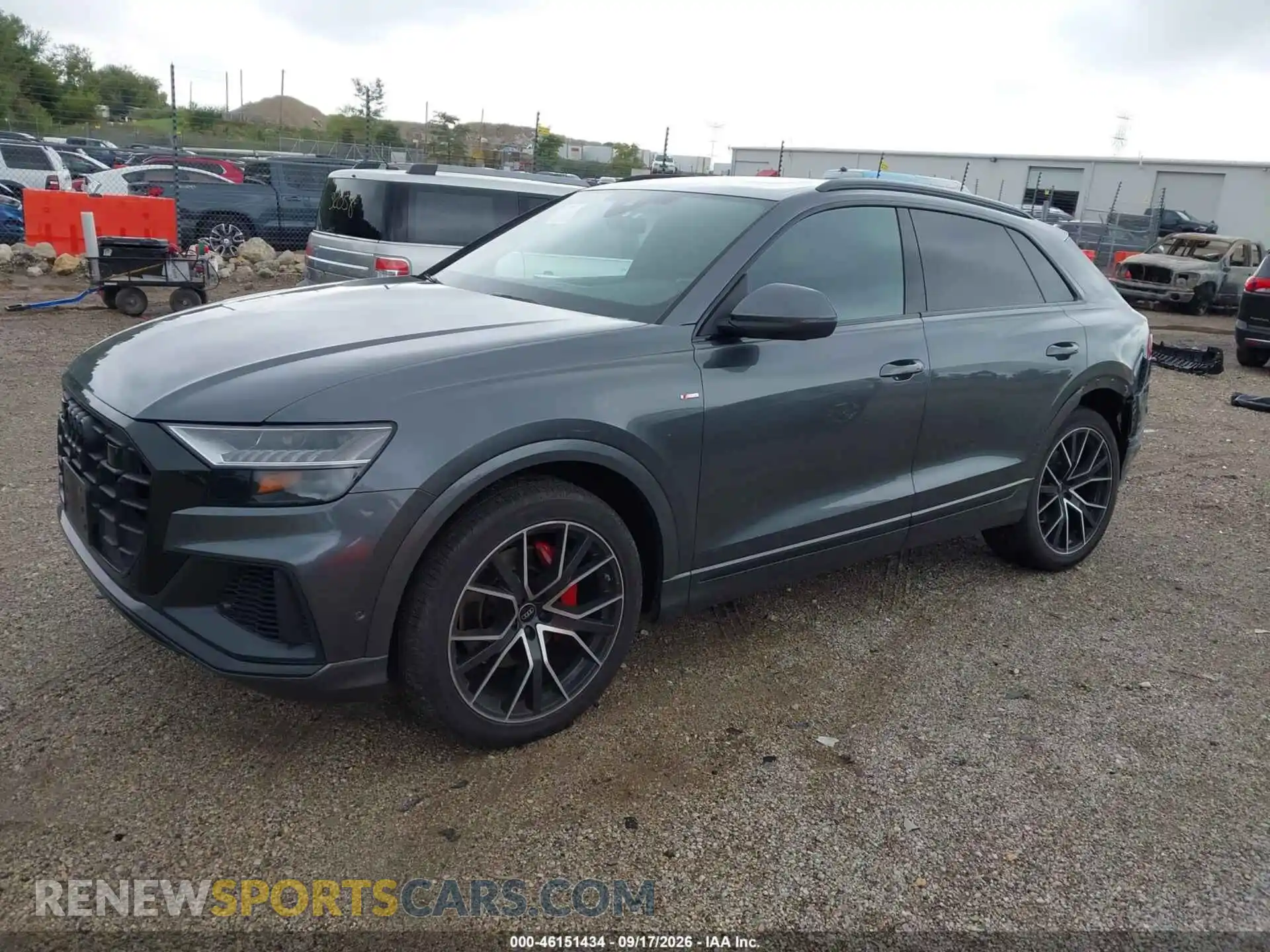 2 Photograph of a damaged car WA1EVBF16ND024963 AUDI Q8 2022
