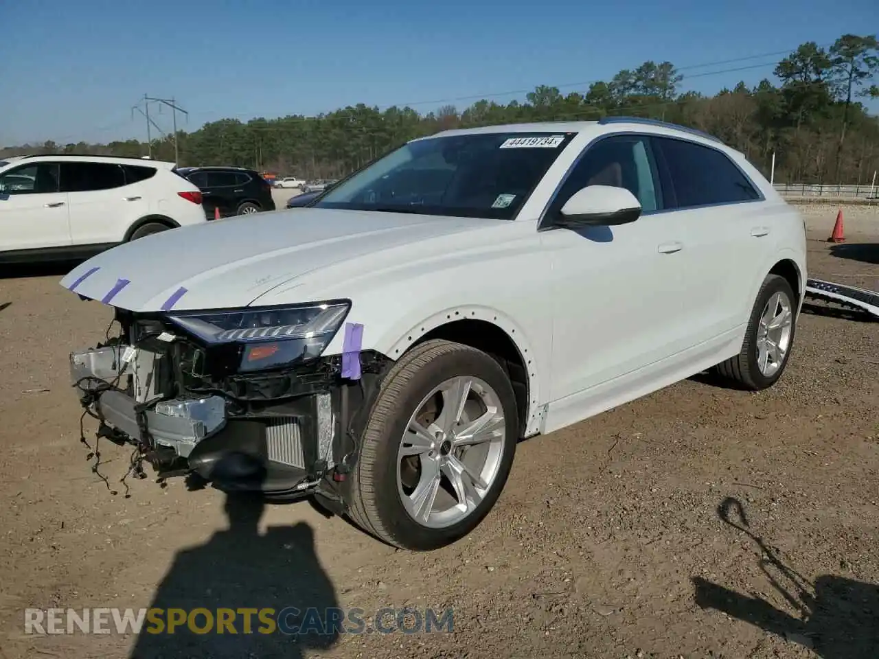 1 fotografías del automóvil dañado WA1AVBF15PD022526 AUDI Q8 2023