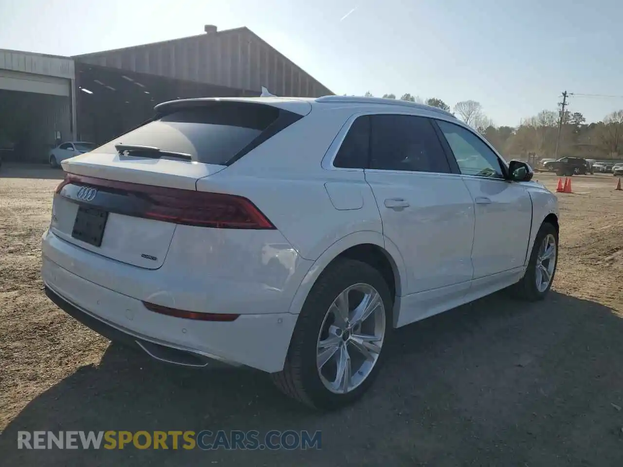 3 fotografías del automóvil dañado WA1AVBF15PD022526 AUDI Q8 2023