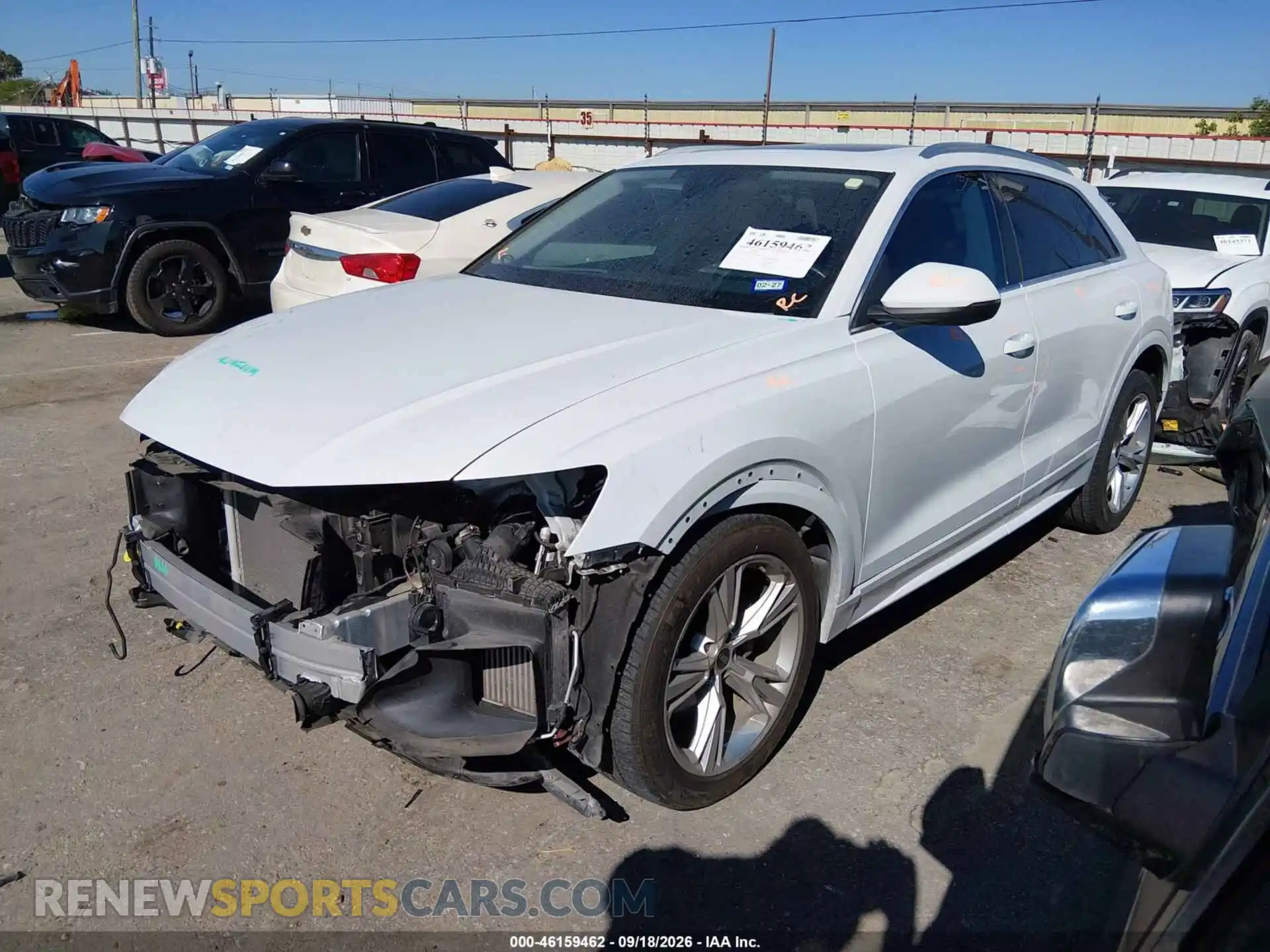 2 Photograph of a damaged car WA1AVBF17PD021426 AUDI Q8 2023
