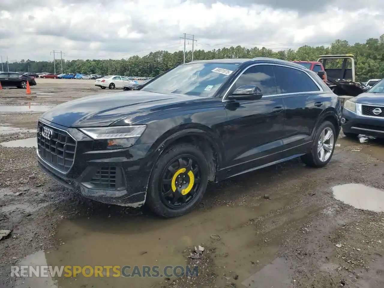 1 Photograph of a damaged car WA1BVBF10PD043448 AUDI Q8 2023