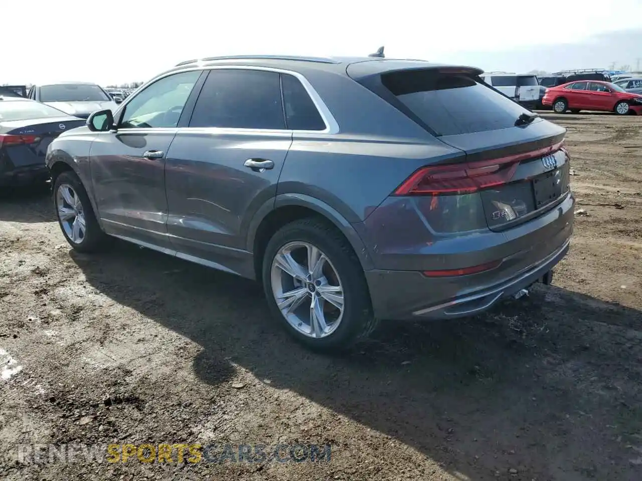 2 fotografías del automóvil dañado WA1BVBF12PD011746 AUDI Q8 2023