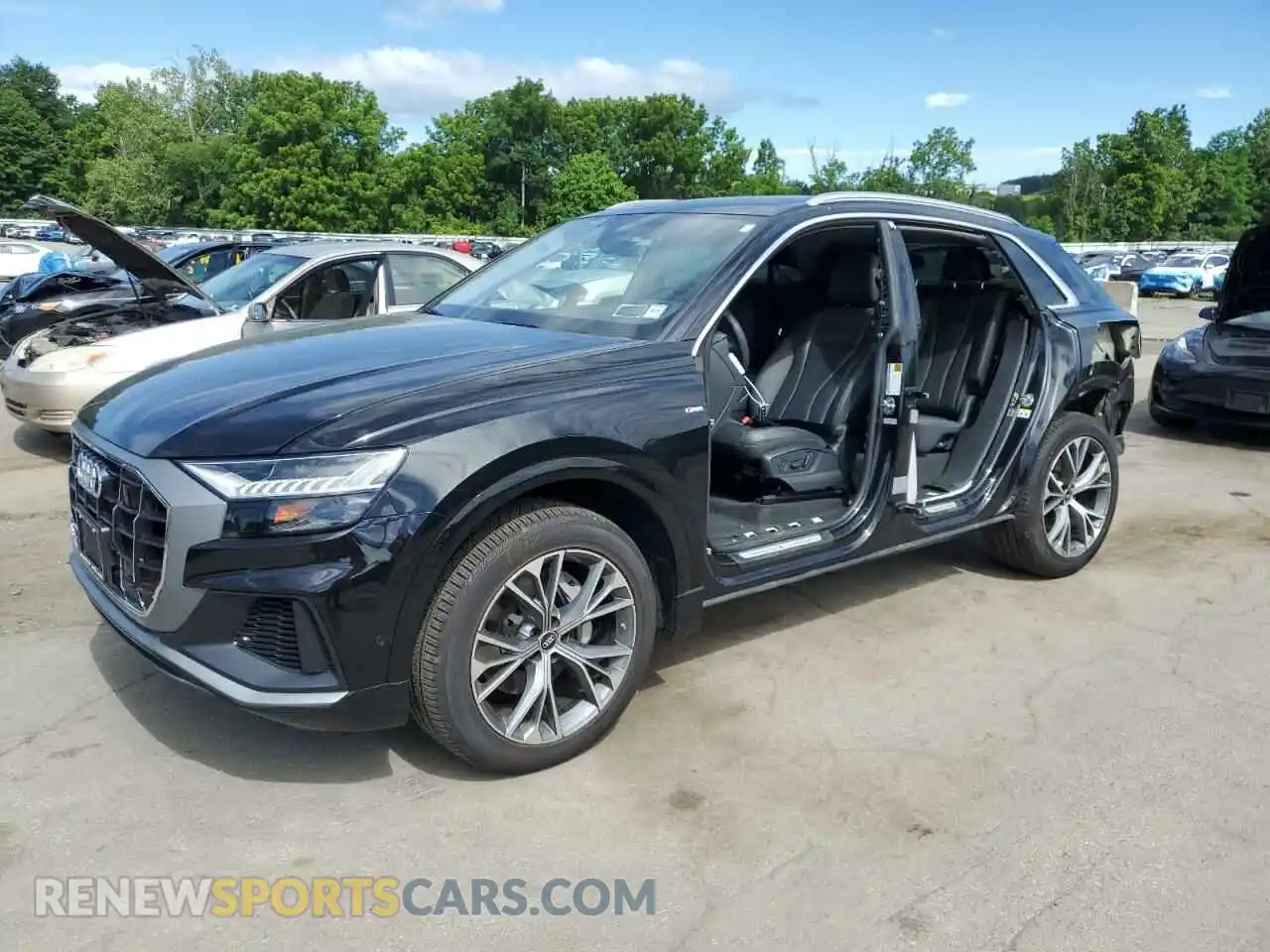1 Photograph of a damaged car WA1EVBF11PD015719 AUDI Q8 2023