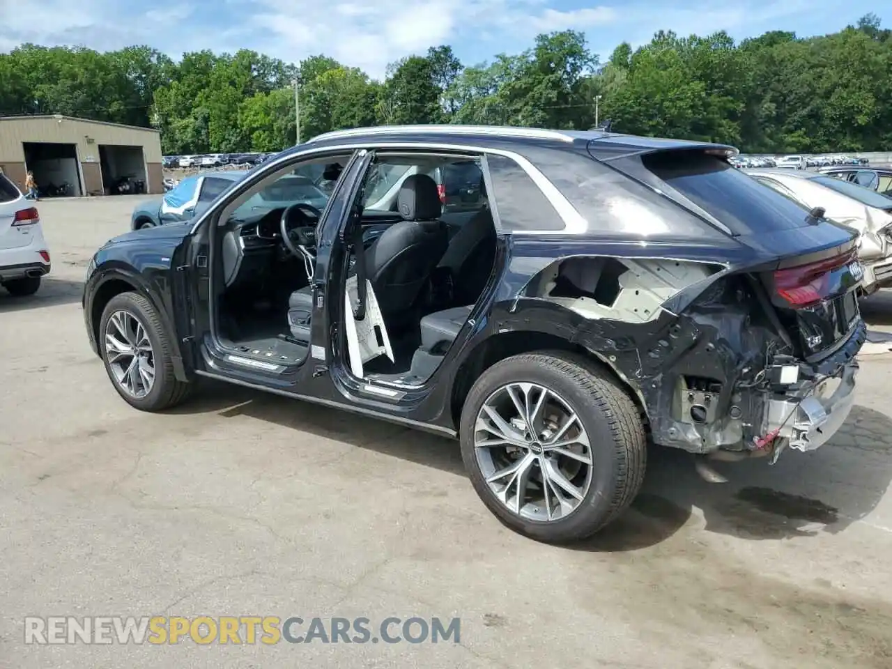 2 Photograph of a damaged car WA1EVBF11PD015719 AUDI Q8 2023