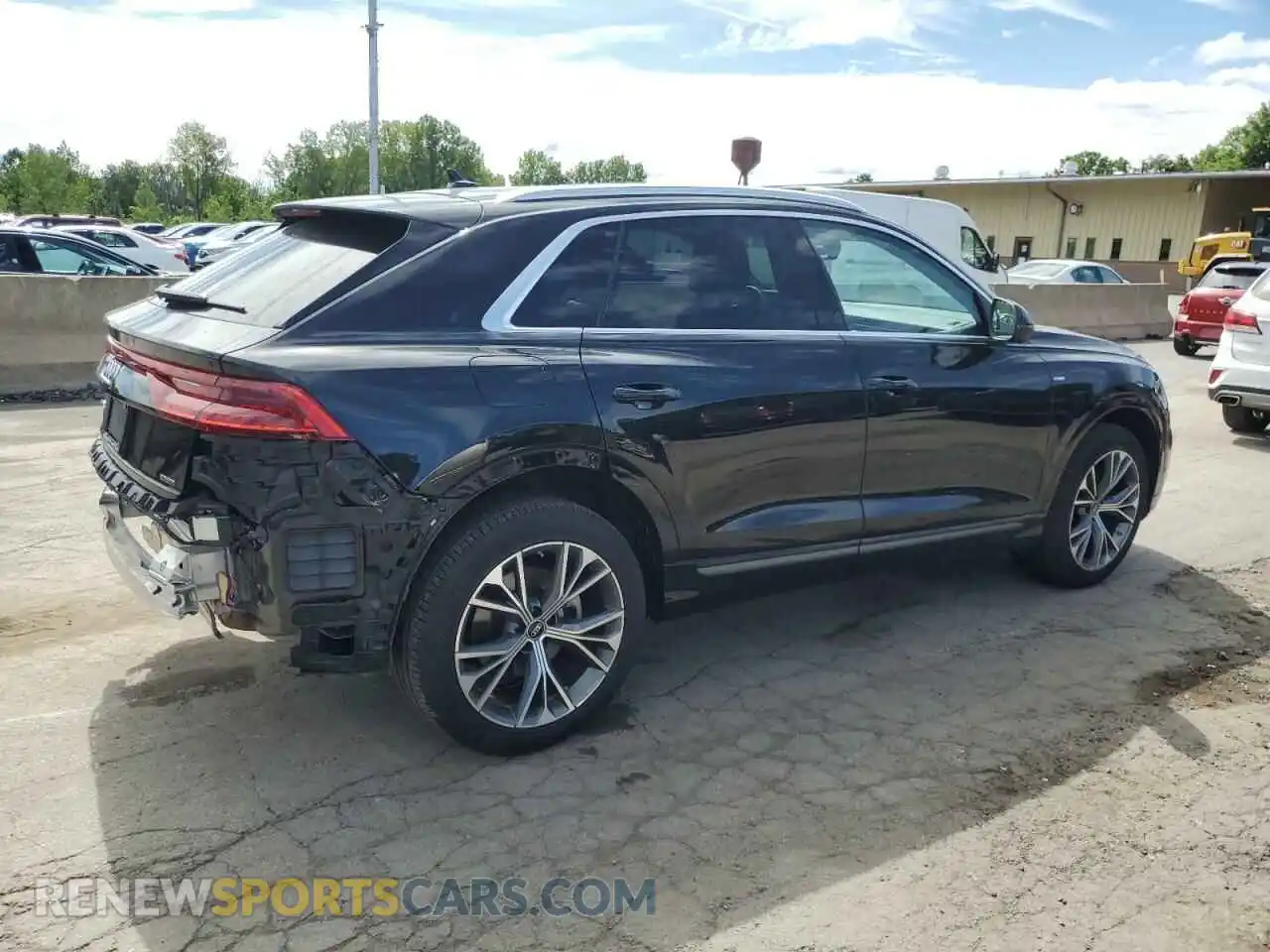 3 Photograph of a damaged car WA1EVBF11PD015719 AUDI Q8 2023