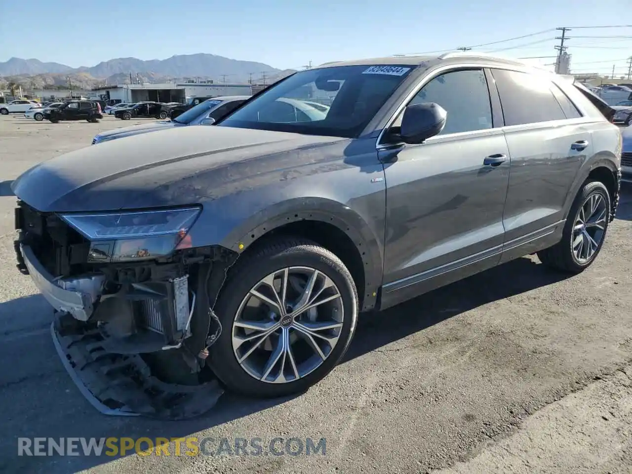 1 Photograph of a damaged car WA1EVBF12PD045117 AUDI Q8 2023