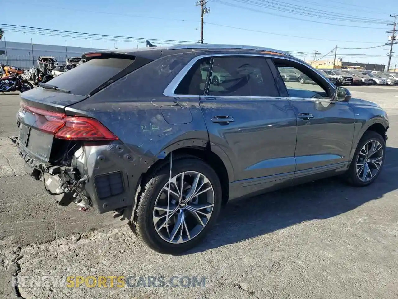 3 Photograph of a damaged car WA1EVBF12PD045117 AUDI Q8 2023