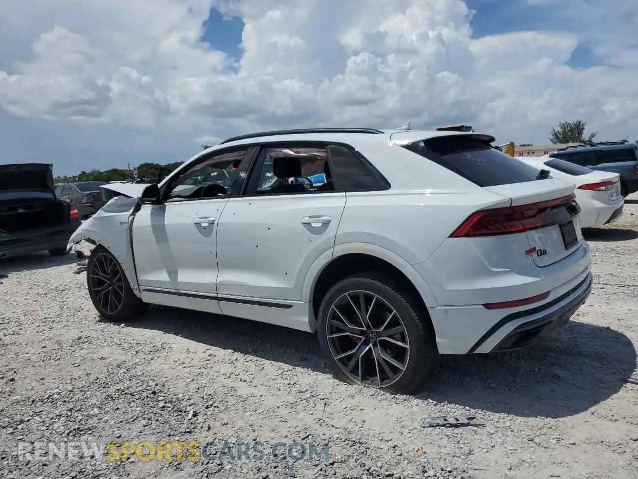 2 Photograph of a damaged car WA1EVBF14PD025368 AUDI Q8 2023