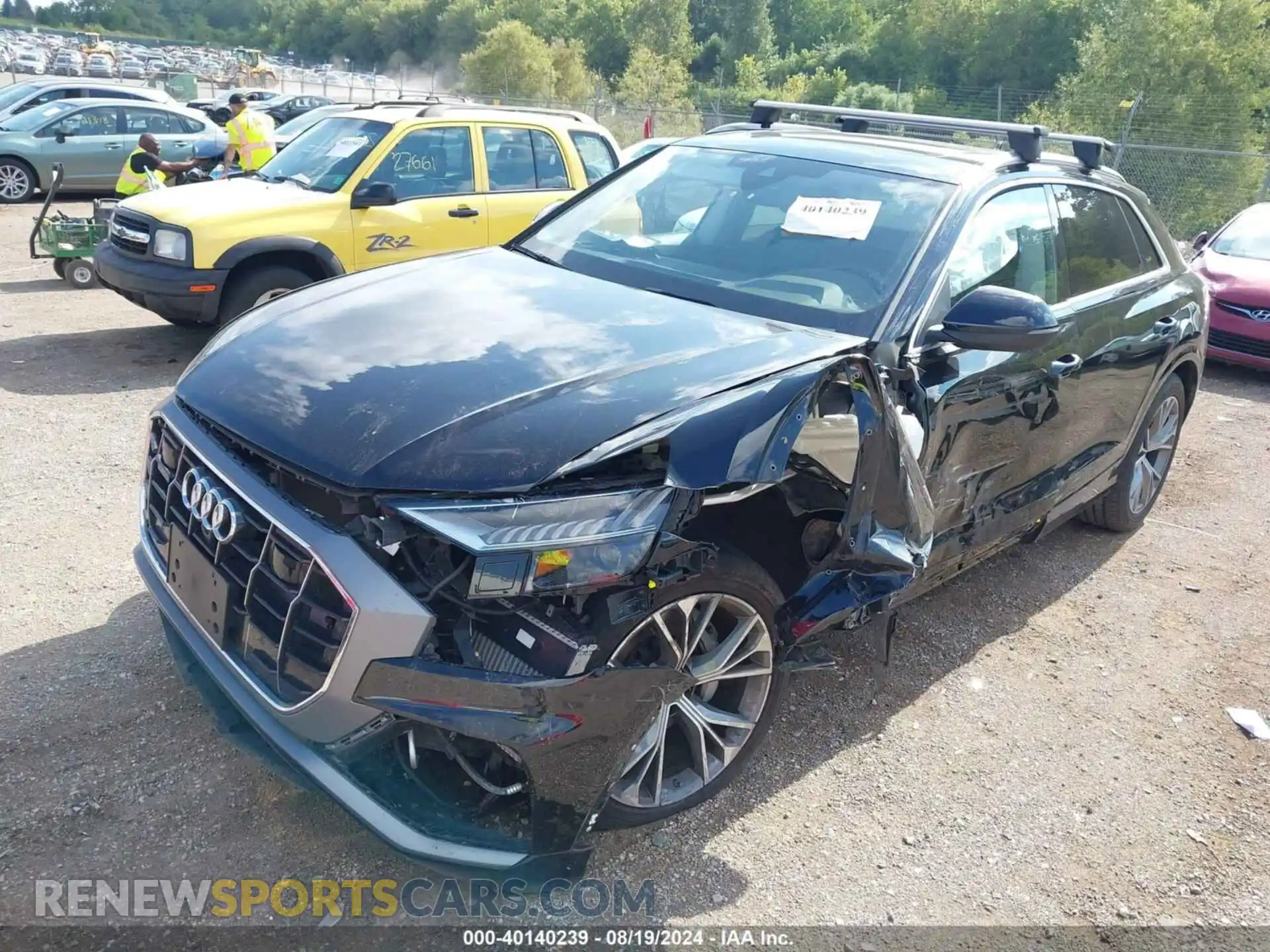 2 Photograph of a damaged car WA1EVBF16PD010063 AUDI Q8 2023