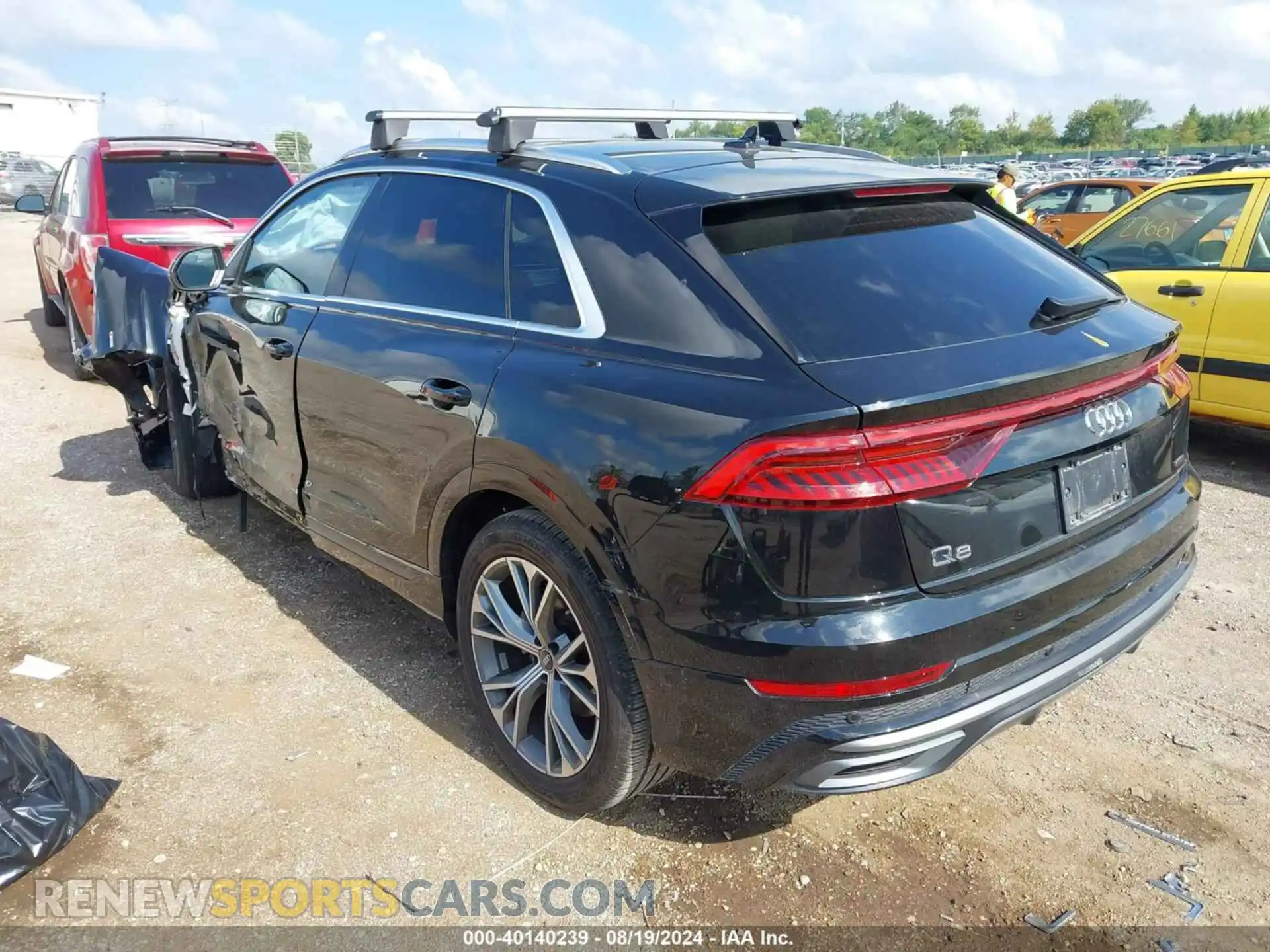 3 Photograph of a damaged car WA1EVBF16PD010063 AUDI Q8 2023