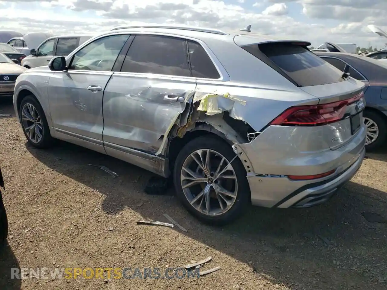 2 Photograph of a damaged car WA1EVBF16PD031298 AUDI Q8 2023
