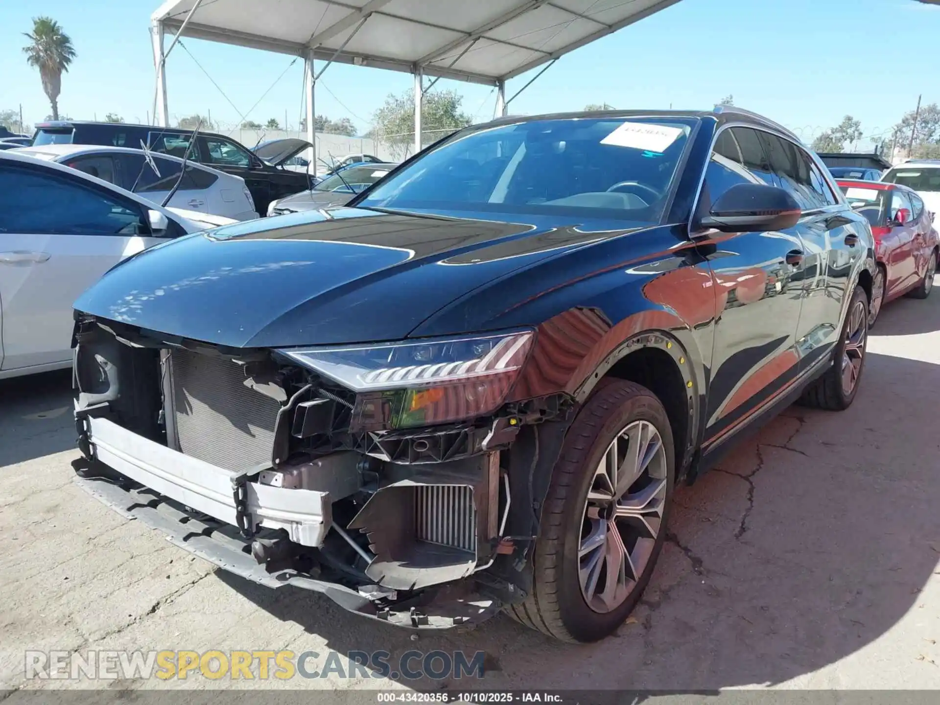2 Photograph of a damaged car WA1EVBF18PD000876 AUDI Q8 2023