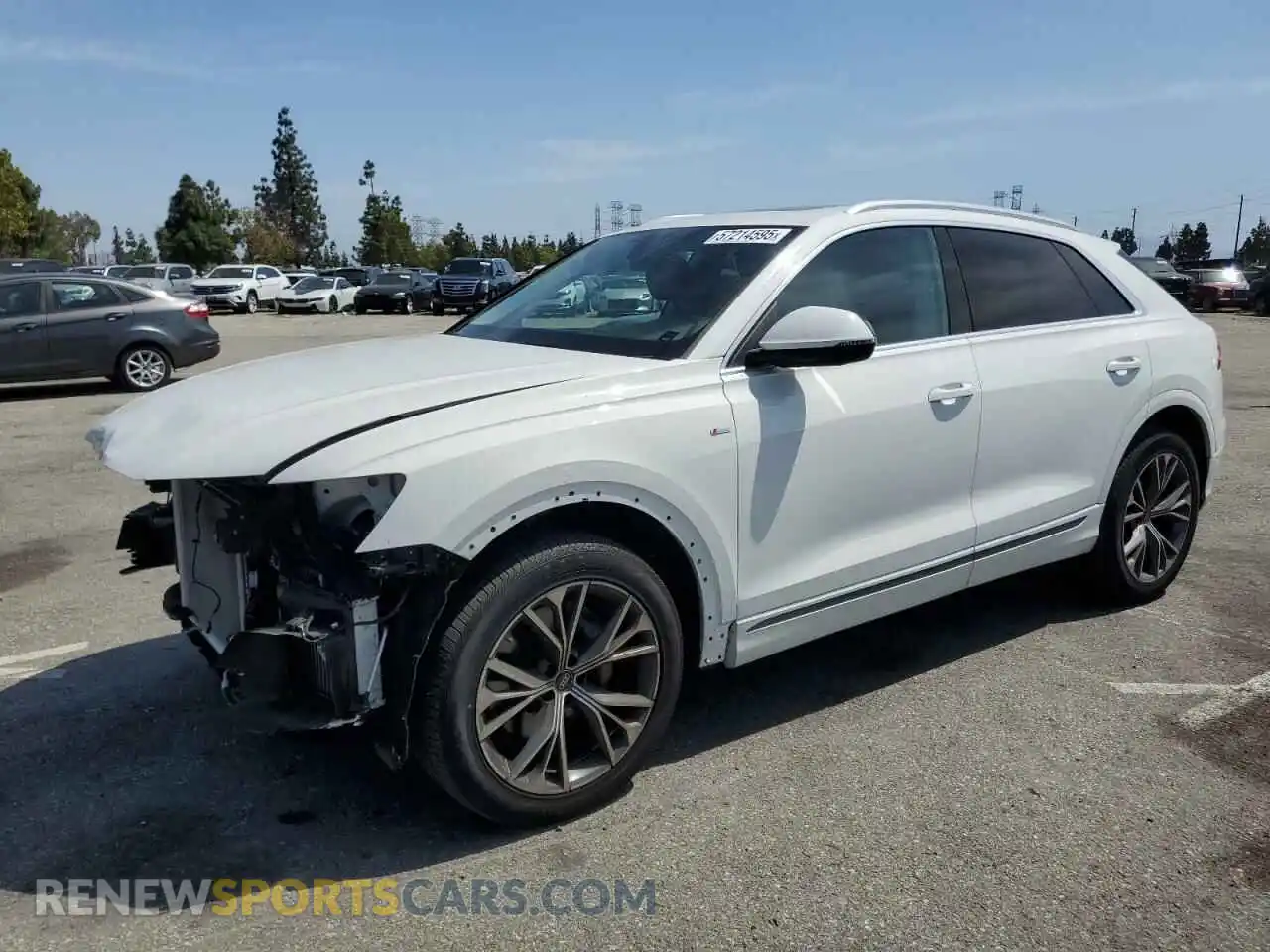 1 Photograph of a damaged car WA1EVBF18PD016706 AUDI Q8 2023
