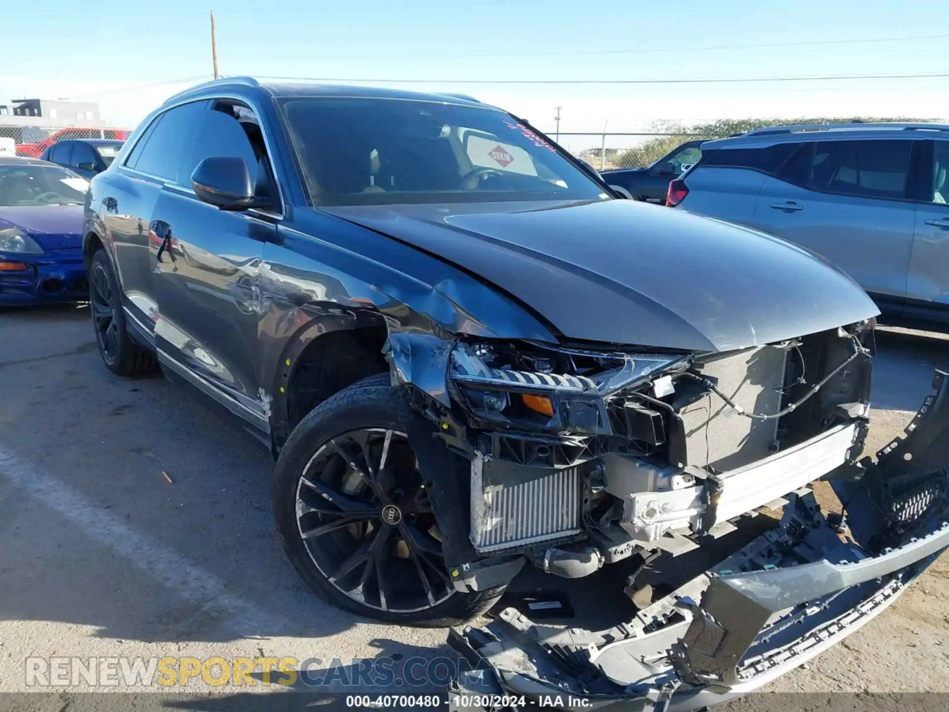 1 Photograph of a damaged car WA1EVBF18PD033697 AUDI Q8 2023