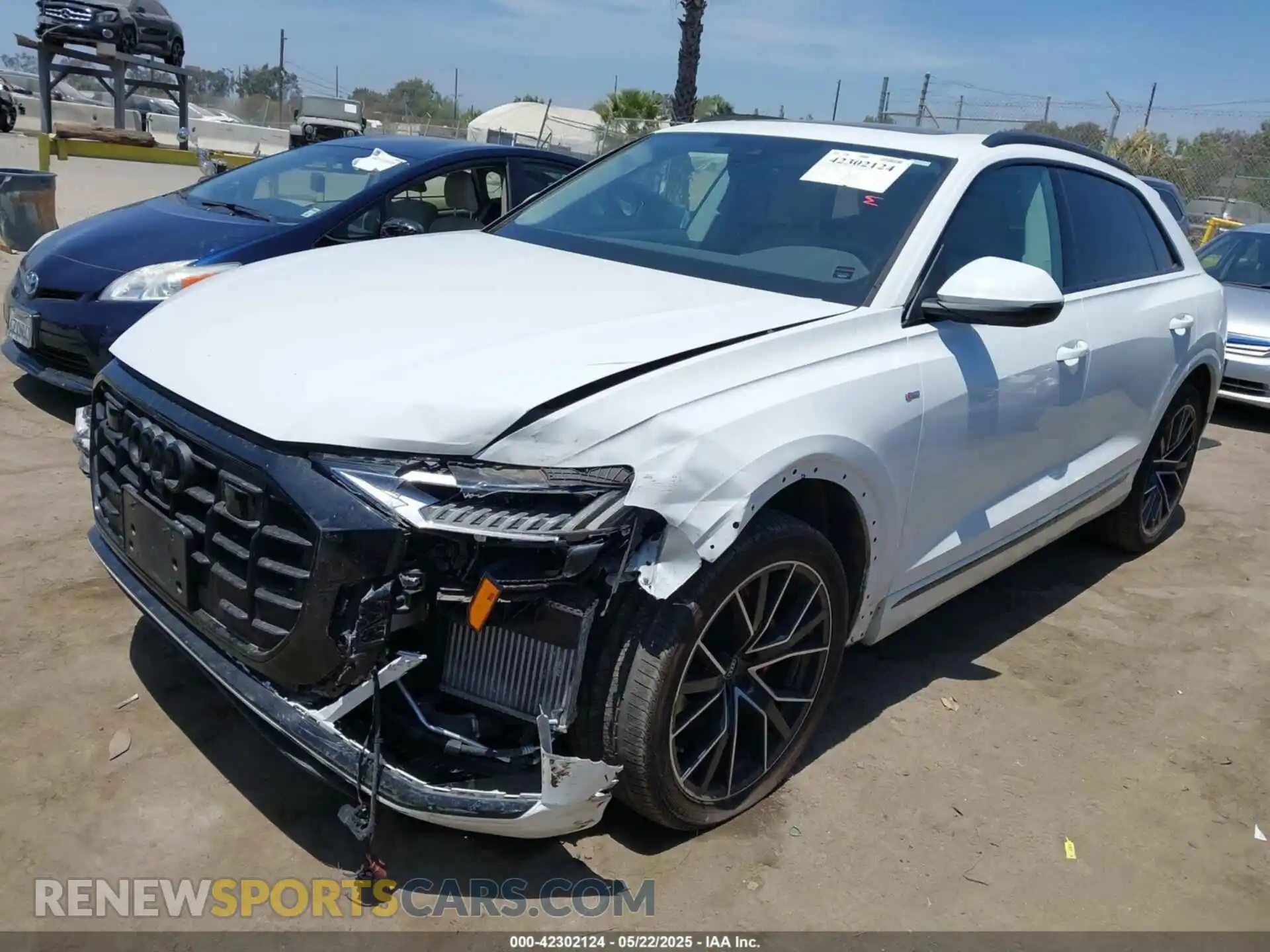 2 Photograph of a damaged car WA1EVBF19PD011451 AUDI Q8 2023