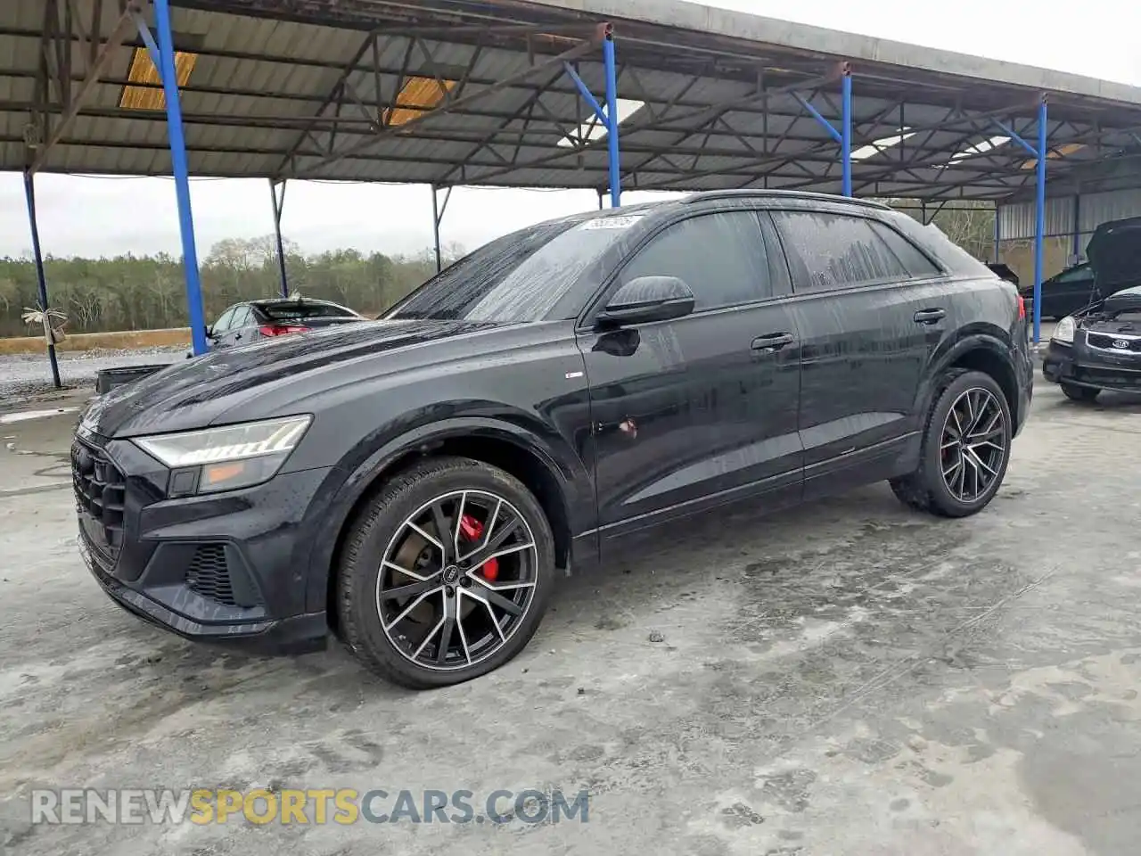 1 Фотография поврежденного автомобиля WA1EVBF1XPD008350 AUDI Q8 2023