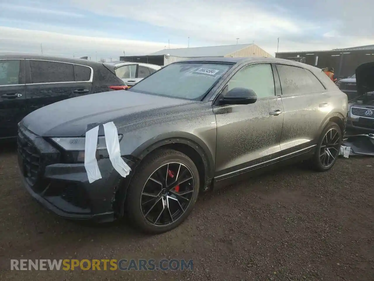 1 Photograph of a damaged car WA1FVBF12PD021596 AUDI Q8 2023