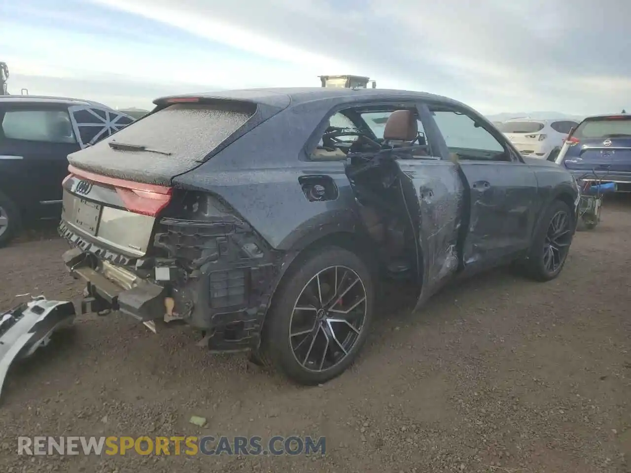 3 Photograph of a damaged car WA1FVBF12PD021596 AUDI Q8 2023
