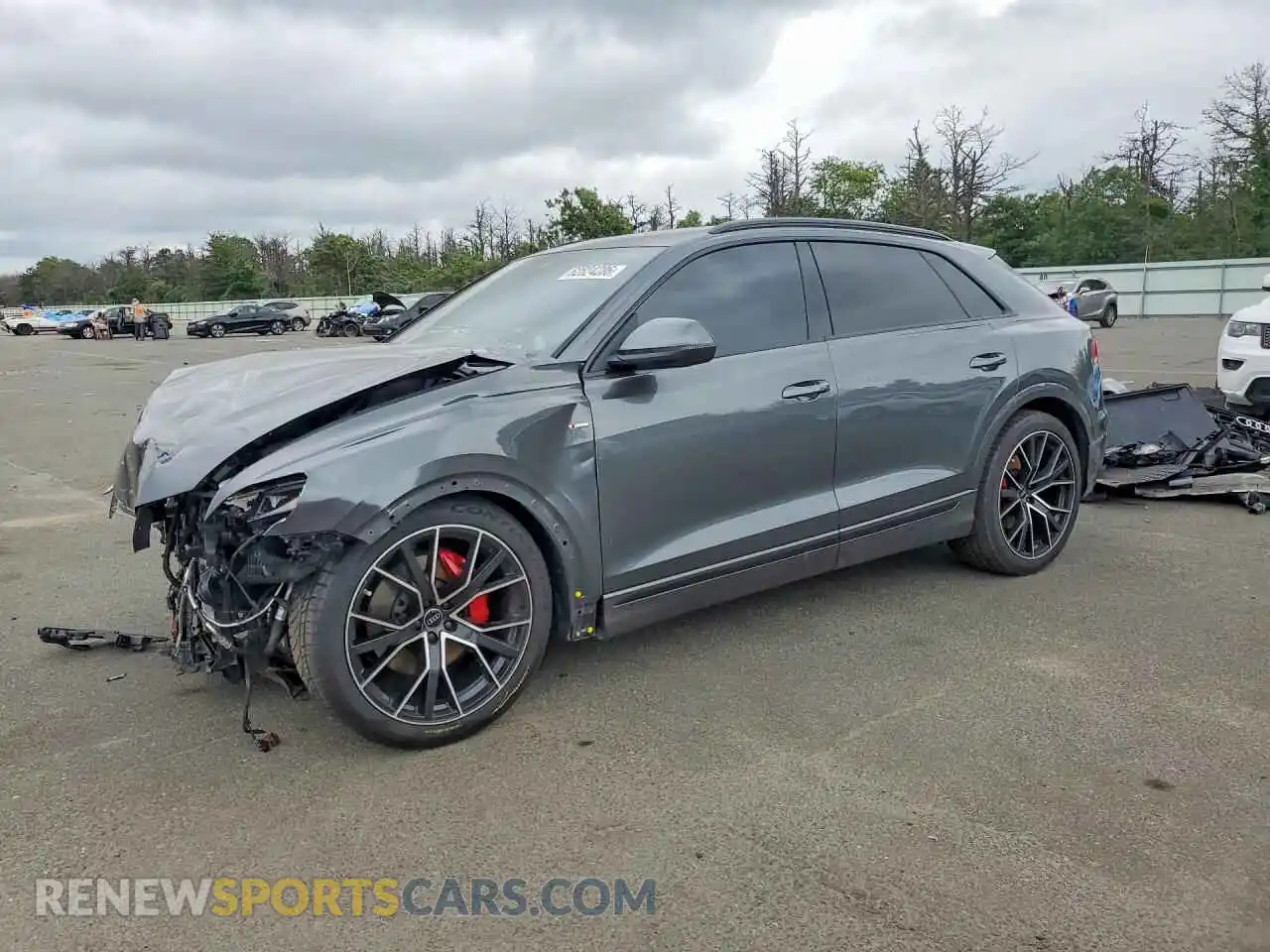 1 fotografías del automóvil dañado WA1FVBF13PD033627 AUDI Q8 2023