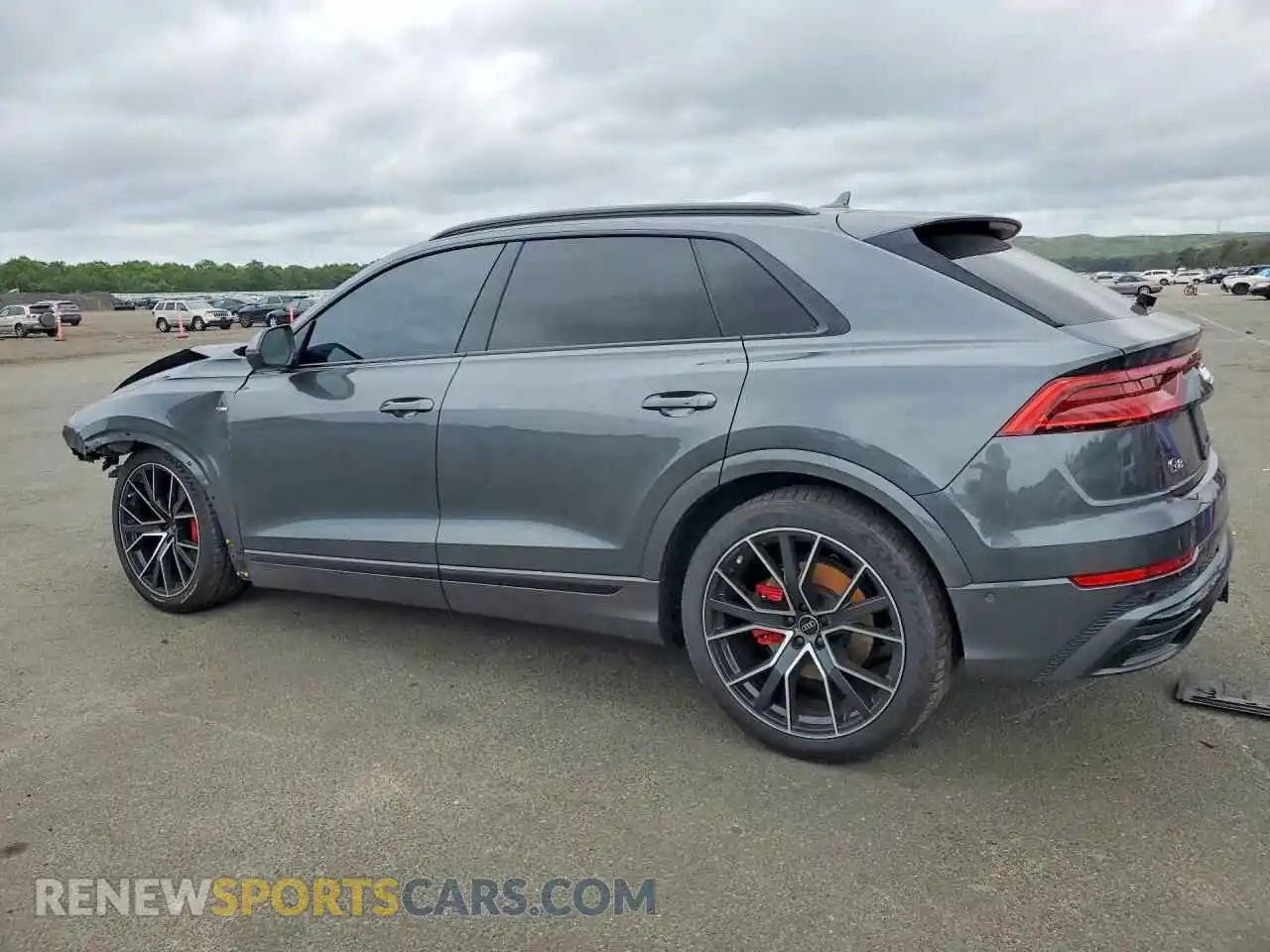 2 fotografías del automóvil dañado WA1FVBF13PD033627 AUDI Q8 2023