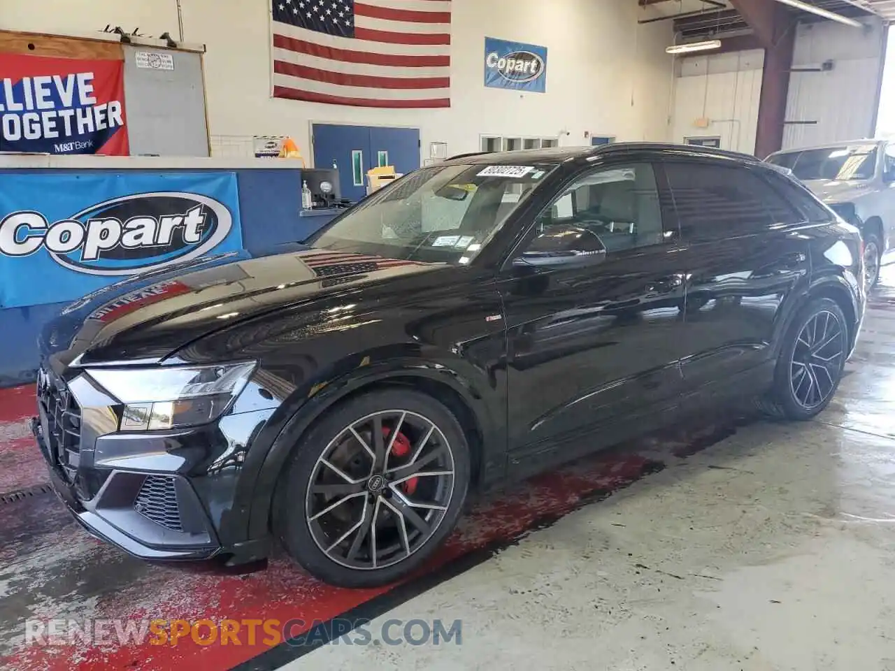 1 Photograph of a damaged car WA1FVBF19PD045443 AUDI Q8 2023