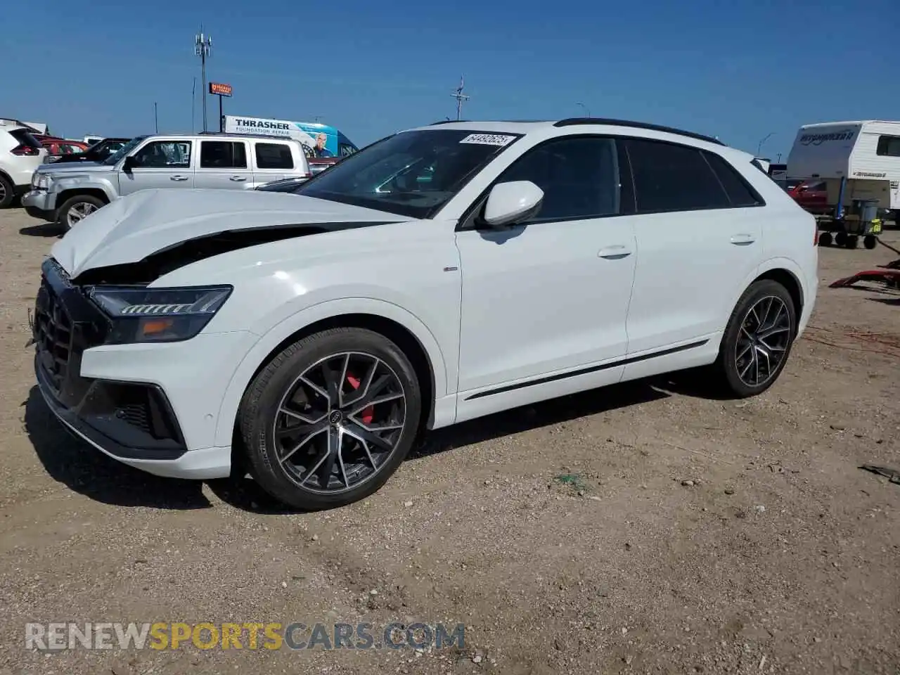 1 Photograph of a damaged car WA1FVBF1XPD050666 AUDI Q8 2023