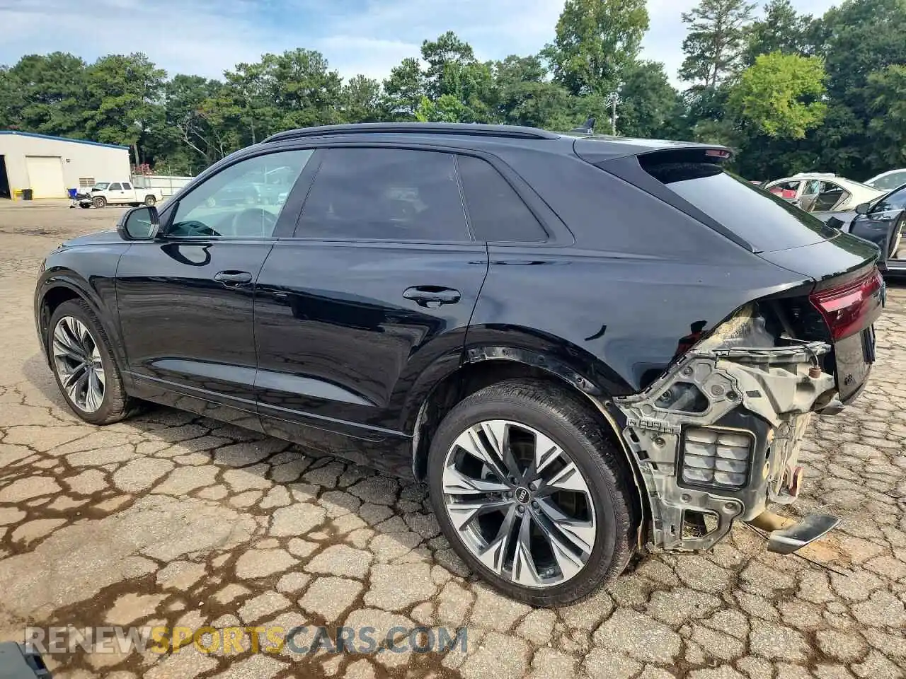 2 Photograph of a damaged car WA1AVBF15RD011559 AUDI Q8 2024