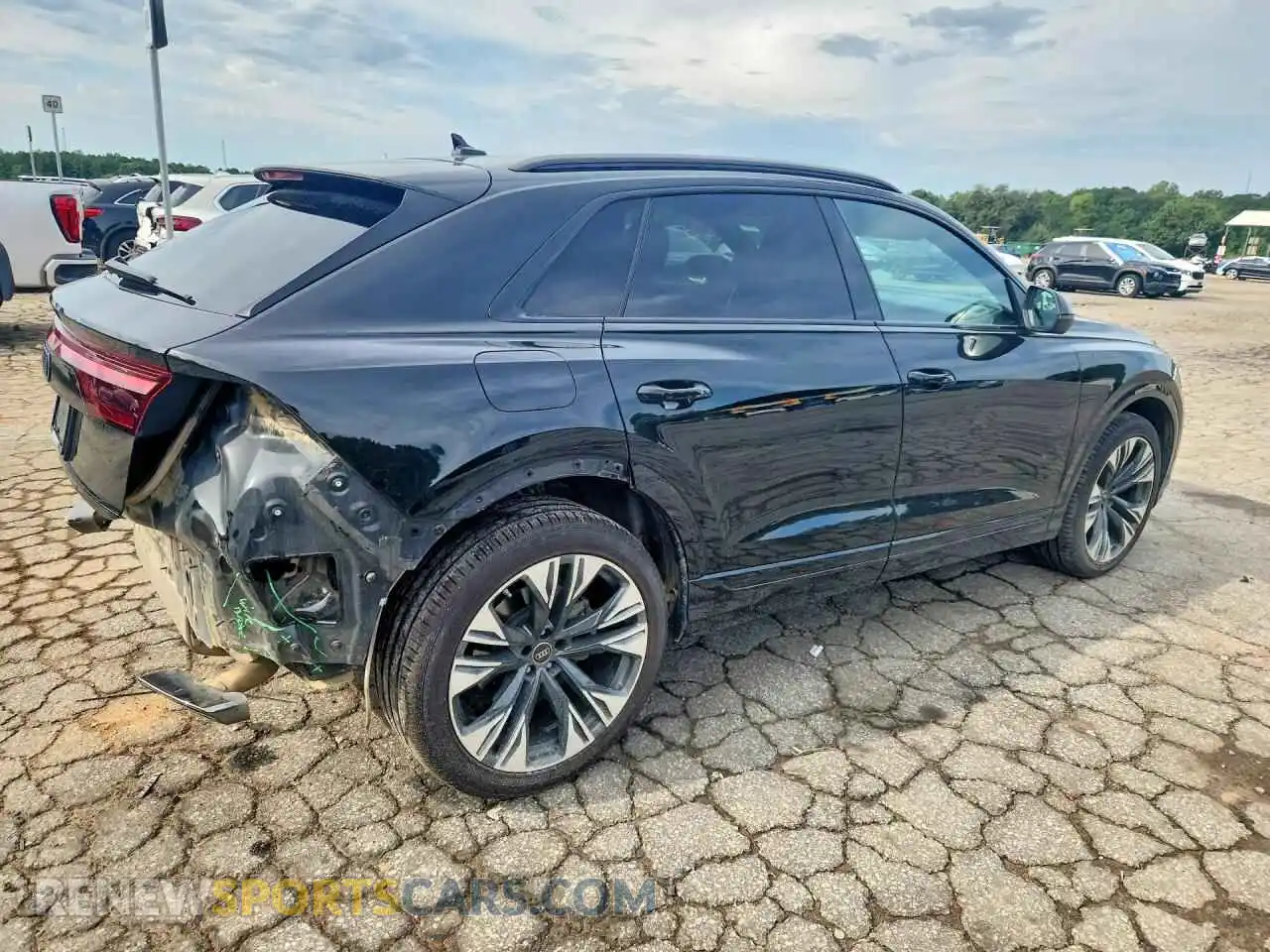 3 Photograph of a damaged car WA1AVBF15RD011559 AUDI Q8 2024