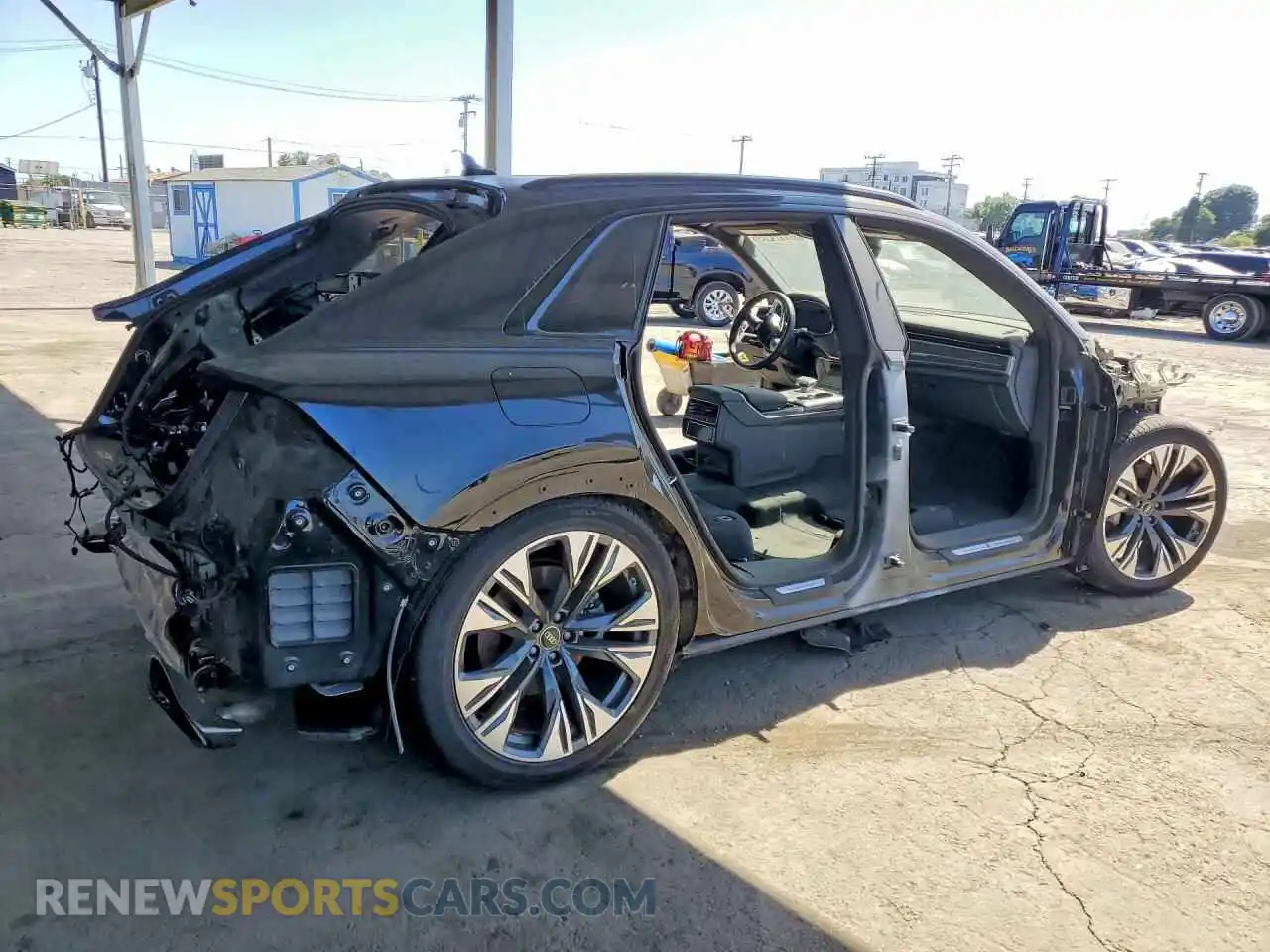 3 fotografías del automóvil dañado WA1FVBF17RD017059 AUDI Q8 2024